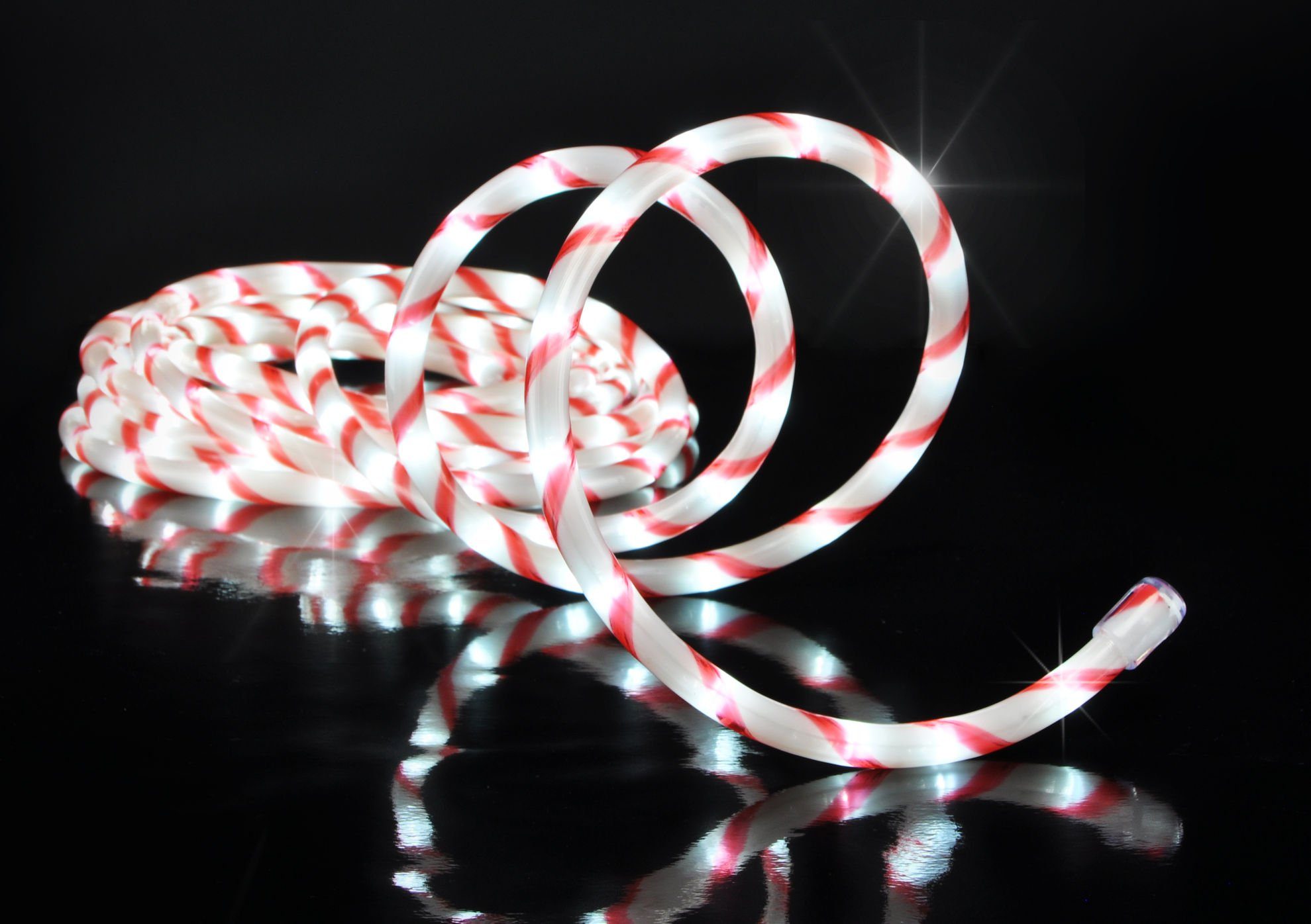 Spetebo LED-Lichterschlauch LED Lichtschlauch Zuckerstange - günstig online kaufen