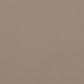 vidaXL Sitzauflage Gartenbank-Auflage Taupe 100x50x7 cm Oxford-Gewebe, (1 St)