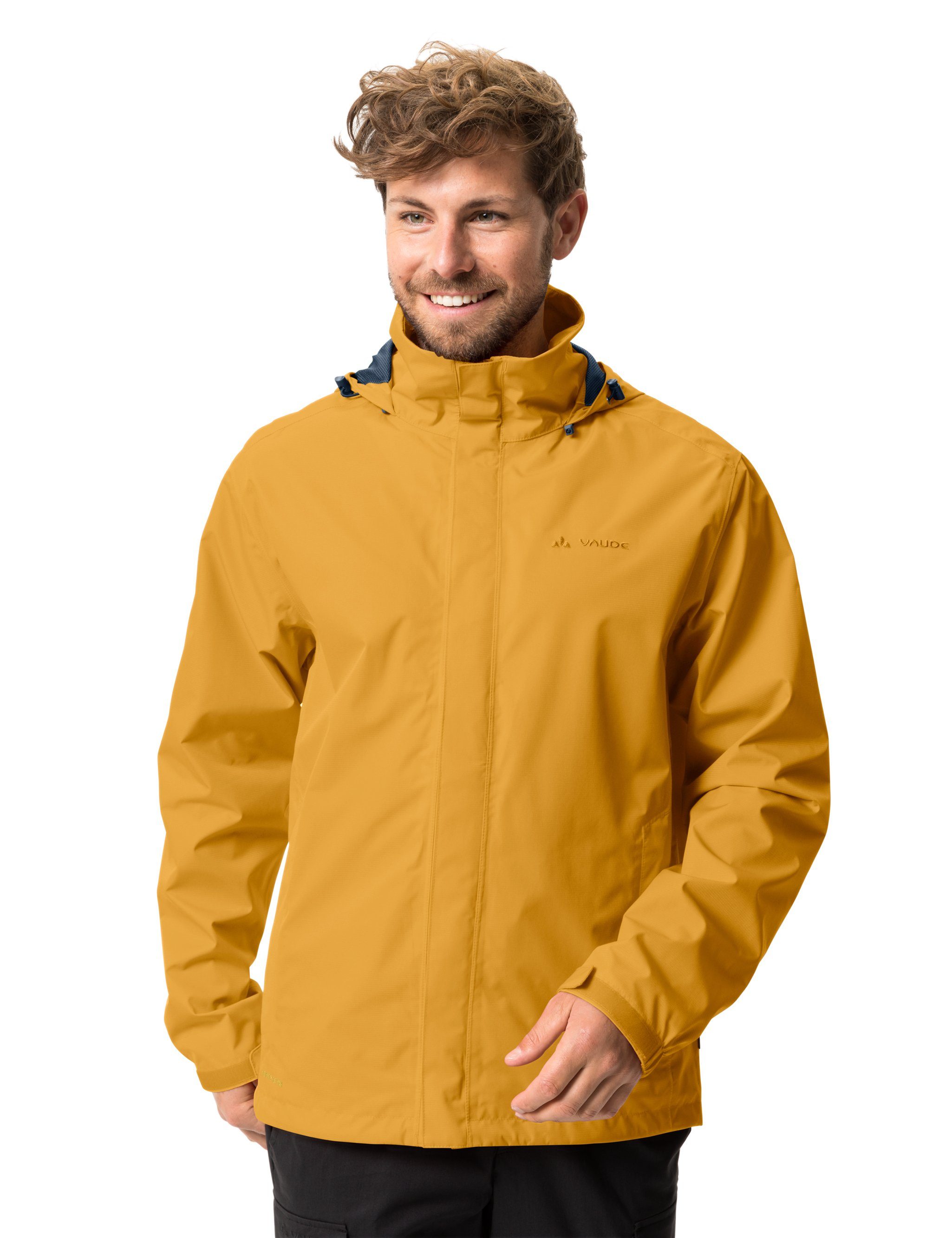 VAUDE Outdoorjacke Men's Klimaneutral Escape Light burnt (1-St) kompensiert yellow Jacket