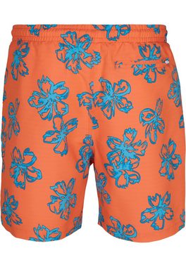 URBAN CLASSICS Badeshorts Urban Classics Herren Floral Swim Shorts