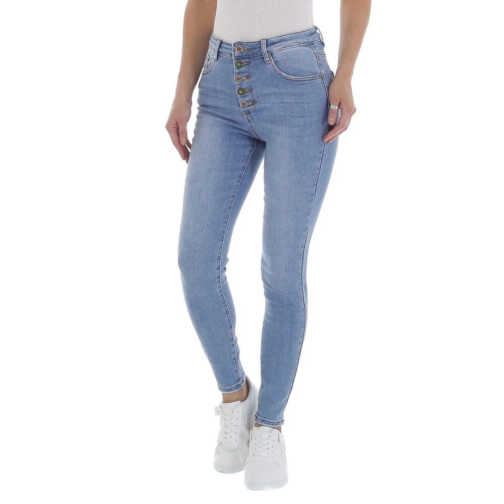 Skinny-fit-Jeans Damen Freizeit