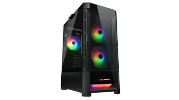 Cougar PC-Gehäuse DUOFACE RGB, Mid Tower, Schwarz