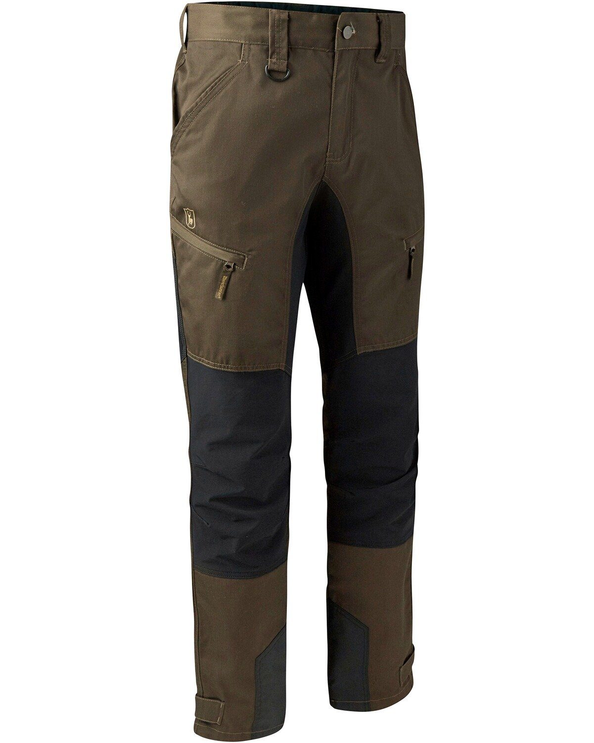 Deerhunter Outdoorhose Hose Rogaland Stretch Braun/Schwarz