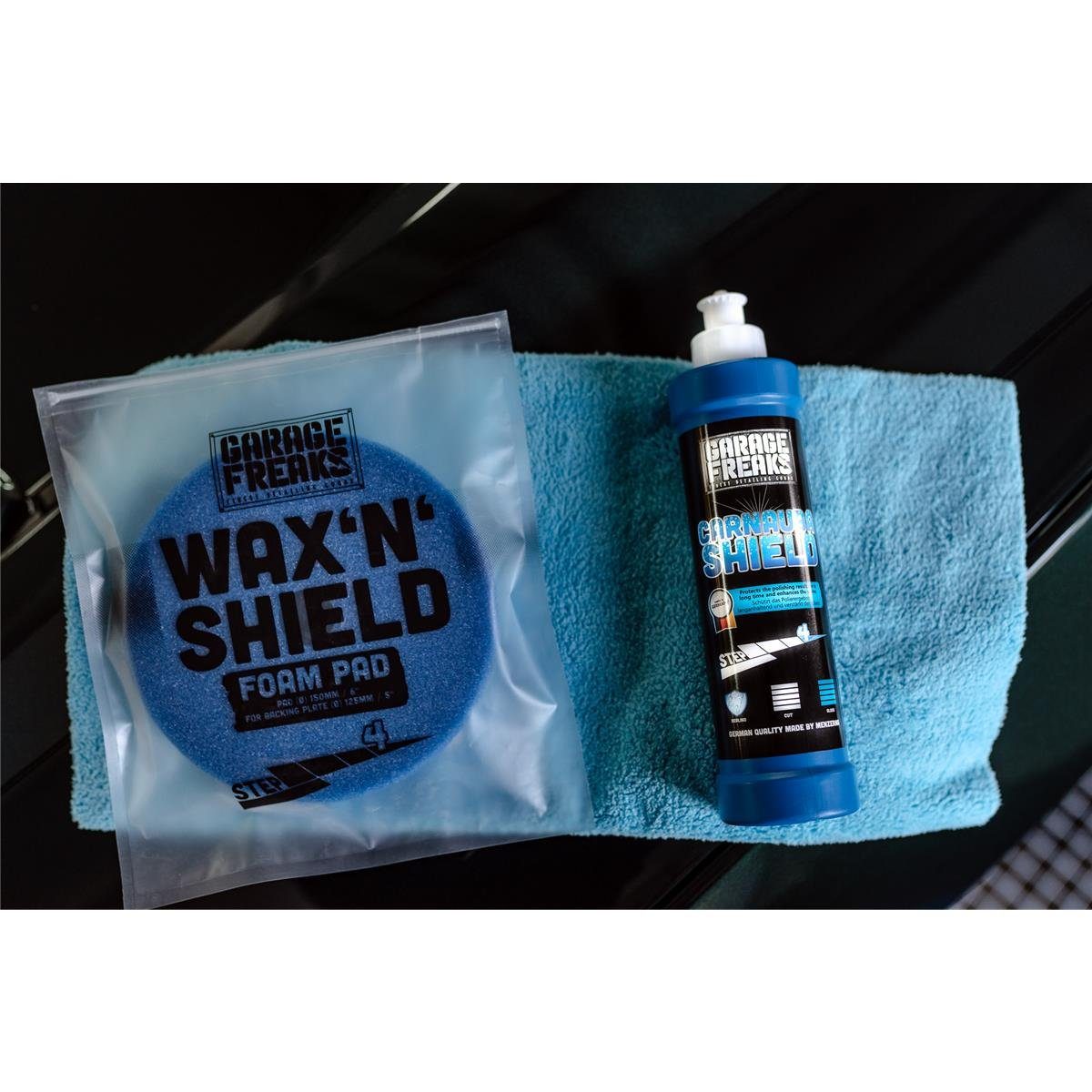 Thumbnail - Garage Freaks Politur - Heavy Cut, Medium Cut, Finish Cut, Carnauba Versiegelung Autopolitur (3 St), Auto Polier Set