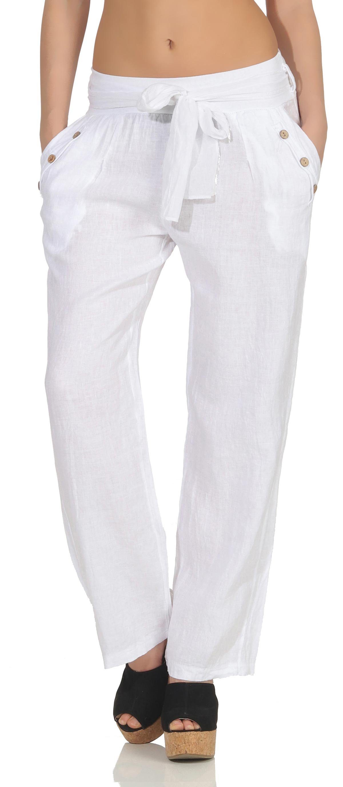 malito more than fashion Leinenhose 8174 günstig online kaufen