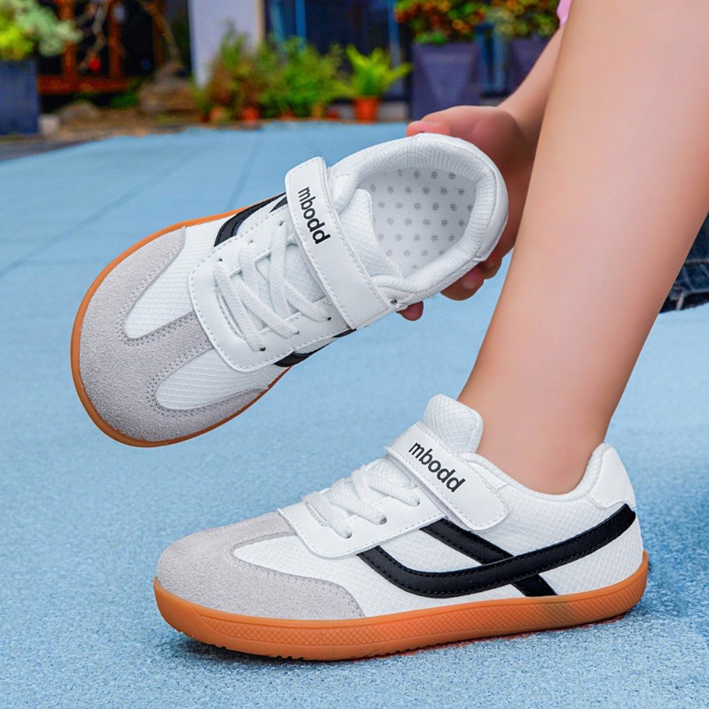 HUSK'SWARE Barfußschuh (Kinder Schuhe breite Zehenbox Jungen Mädchen) Barfußschuhe leichte Sneaker für Schule Freizeit Outdoor