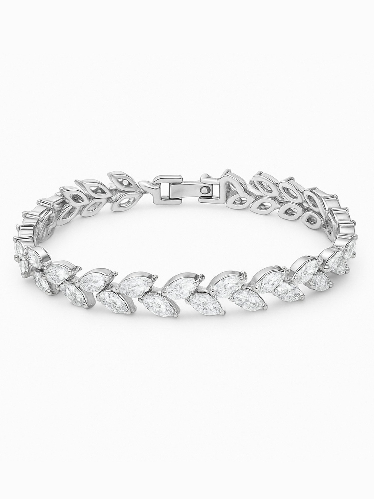 Kim Johanson Tennisarmband Spring (1-tlg), mit Zirkonia Kristalle