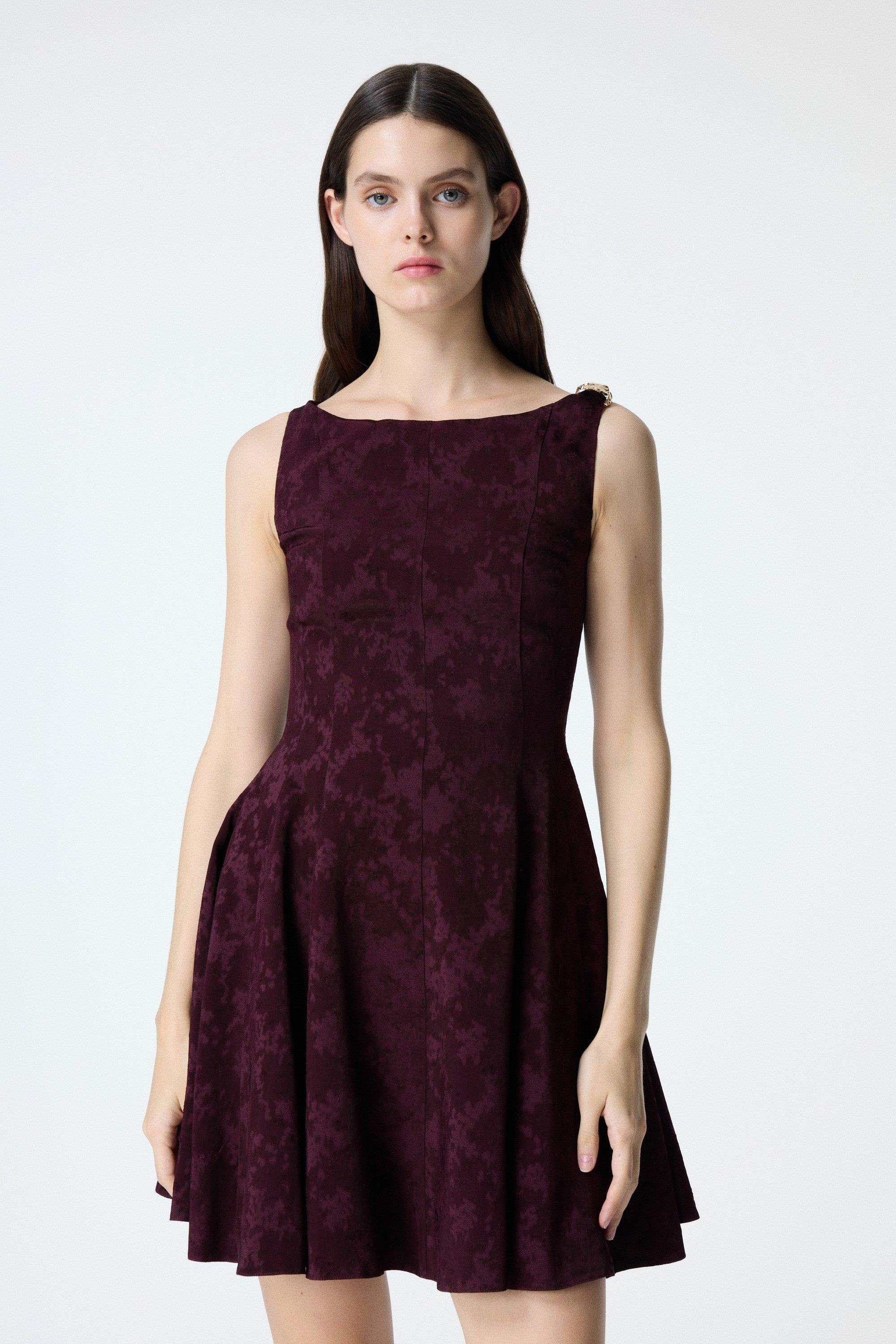 adL Minikleid Geblümtes Minikleid