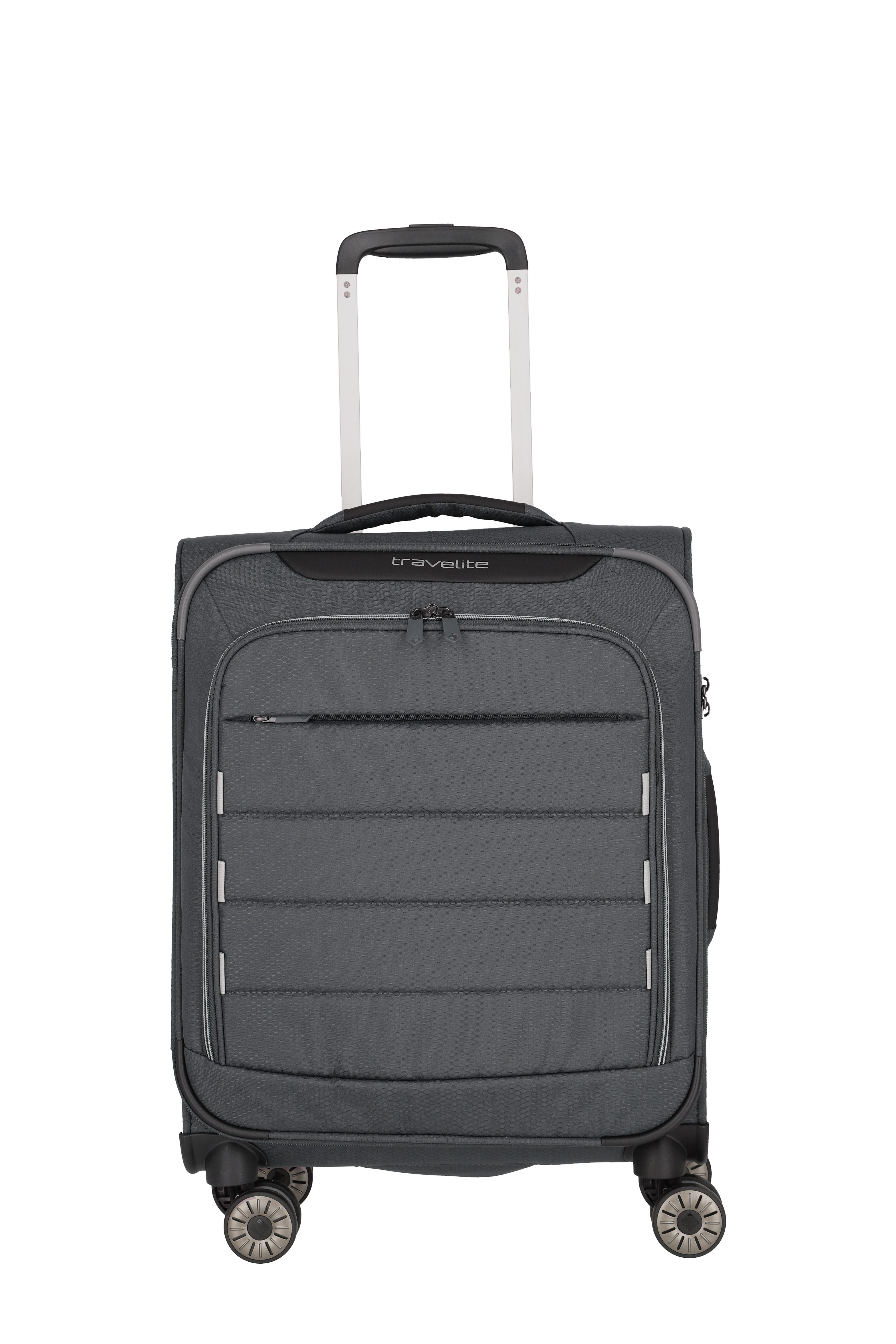 travelite Weichgepäck-Trolley SKAII Reisekoffer, 4 Rollen, mit TSA-Schloss und besonders leichtem Design