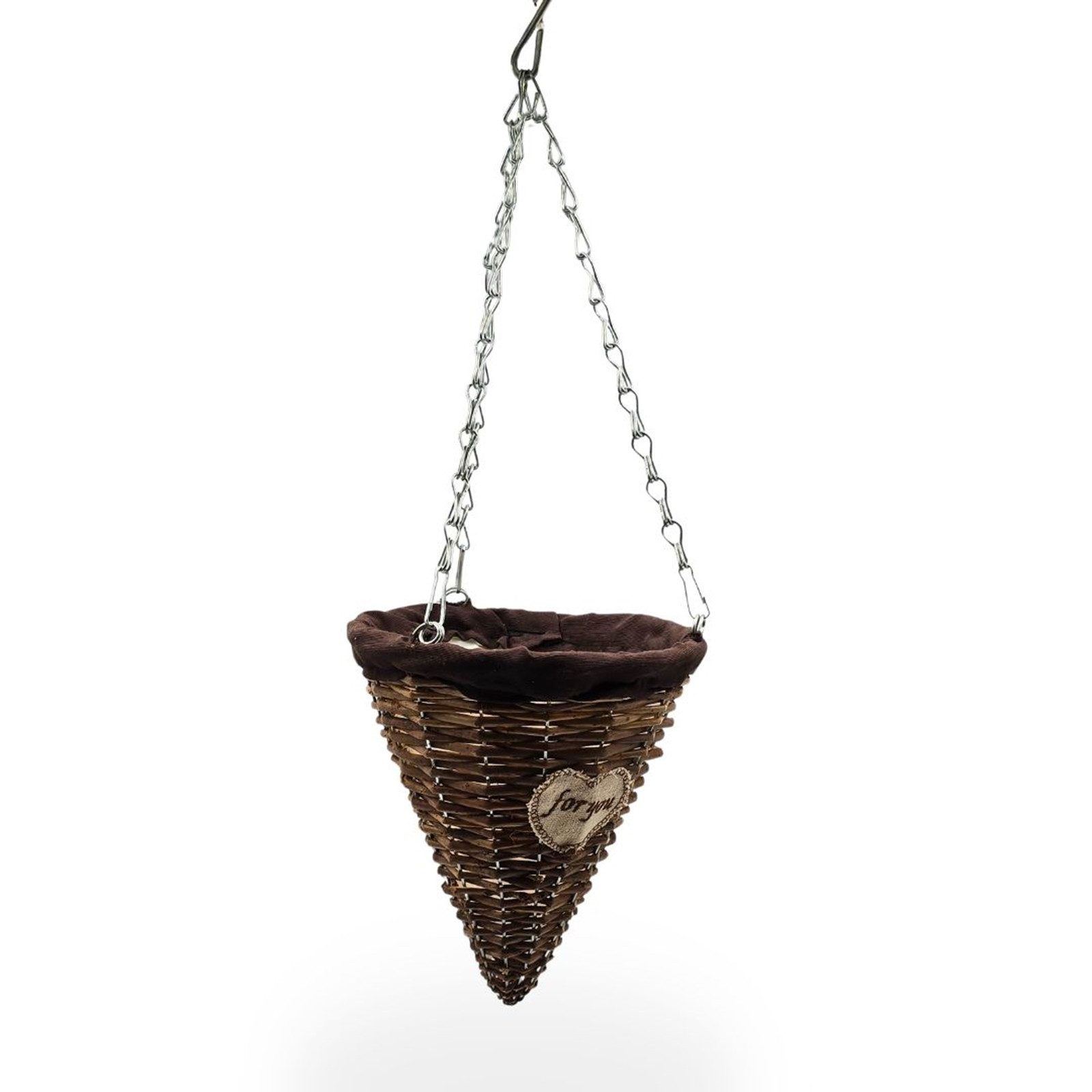 CREEDWOOD Wasserhyazinthenvase NATUR BODEN VASE "CALIDA", 40 cm, Wasserhyazinthe, Geflochtene Vase