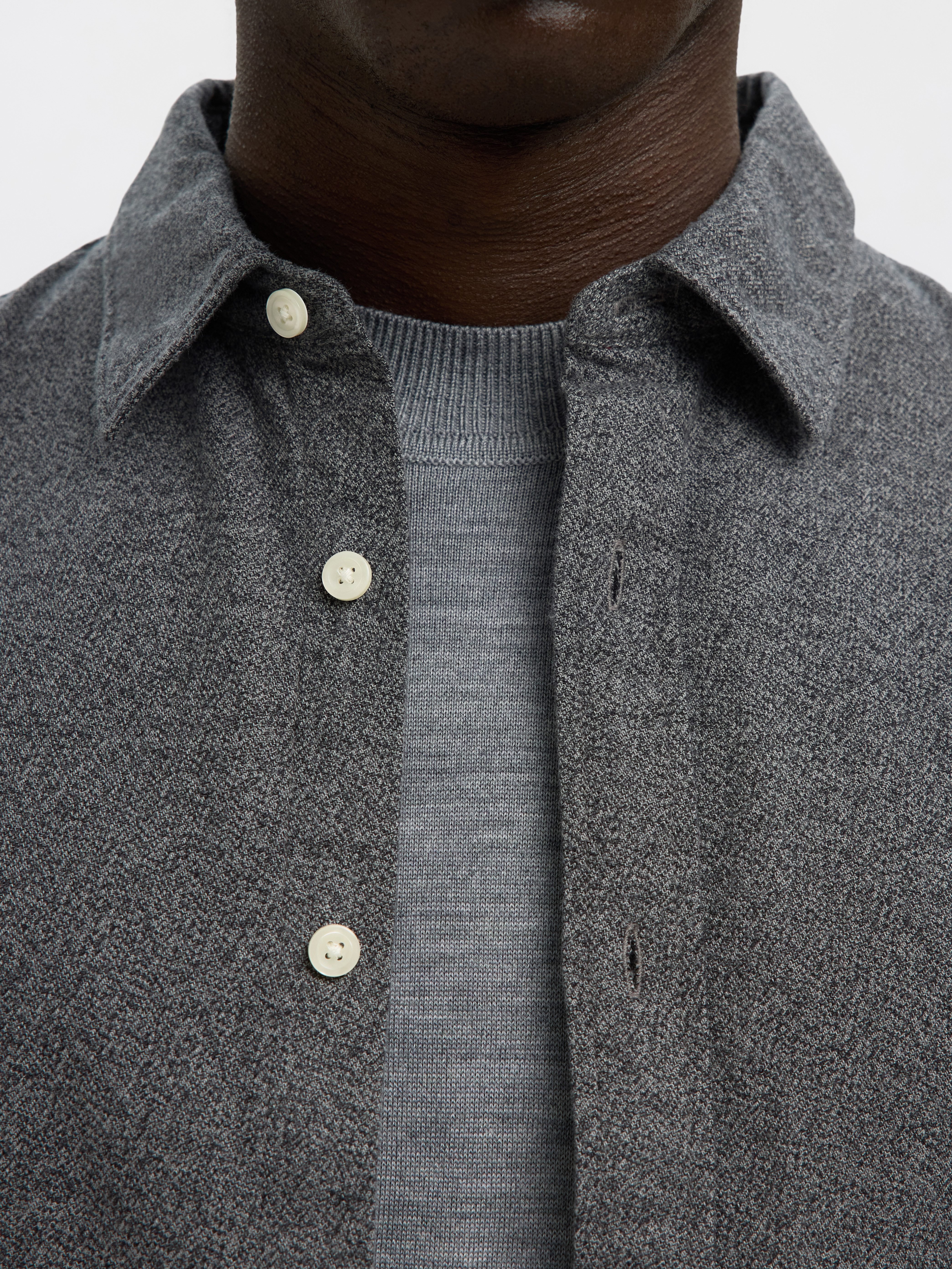 Selected Langarmhemd SLHREGNOAH BRUSHED TWIST SHIRT LS NOOS