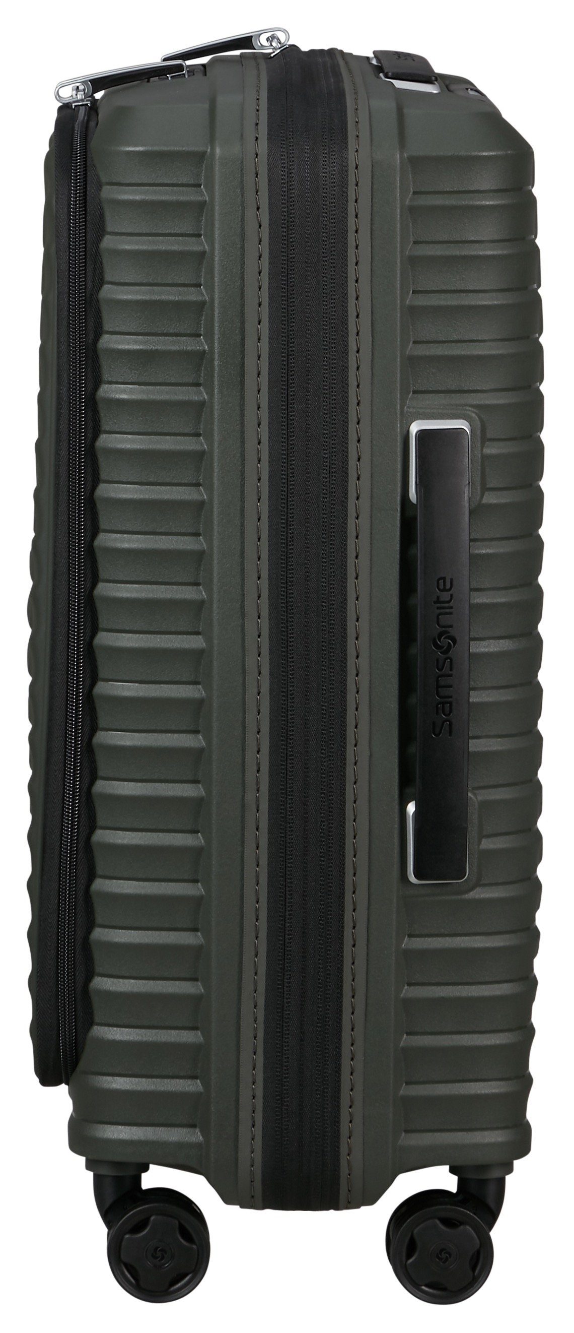 Samsonite Hartschalen-Trolley UPSCAPE 55 mit Frontfach, 4 Rollen, mit Volumenerweiterung, mit Tragegriff oben und seitlich