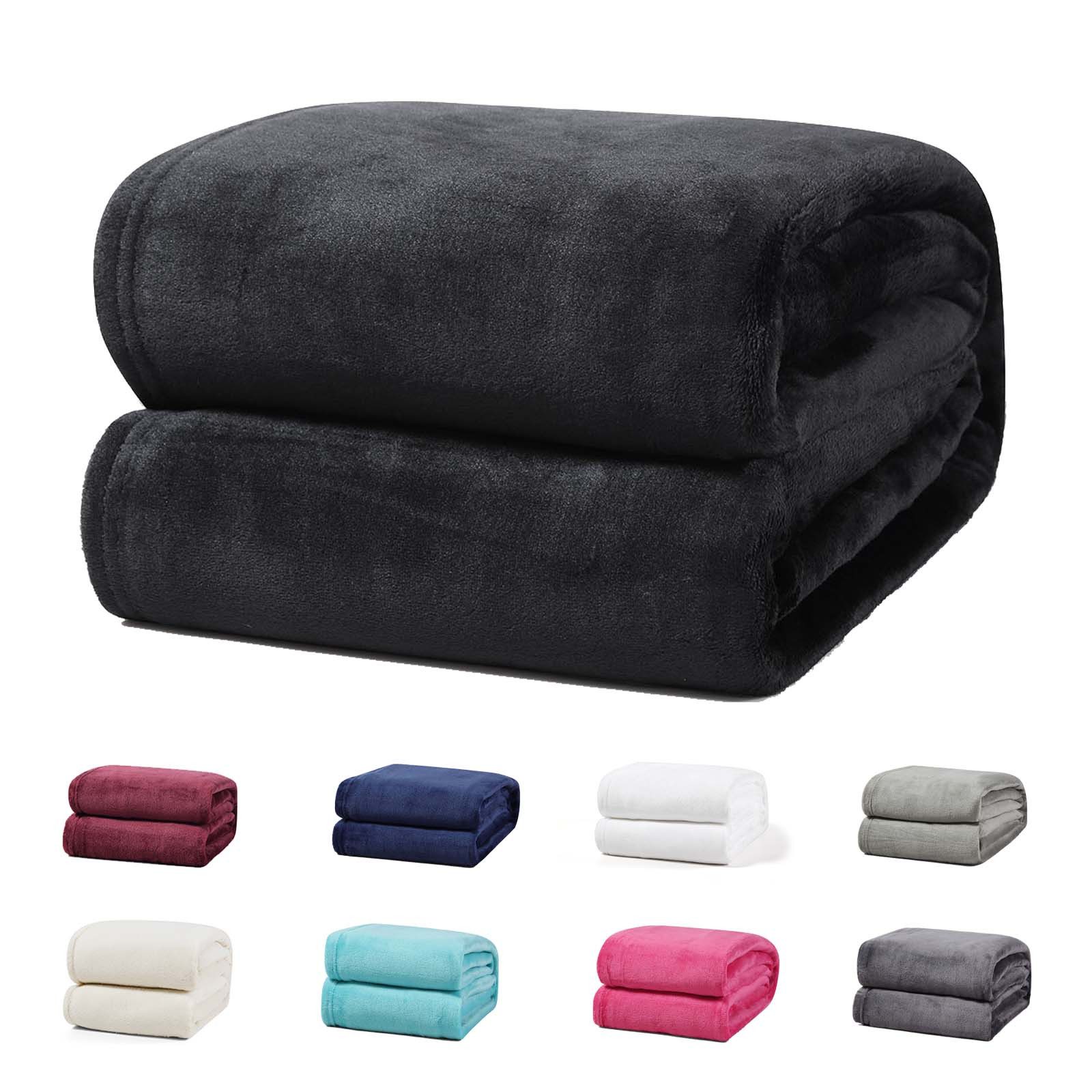 Wohndecke Luxury Kuscheldecke, 150x200 cm, 220x240 cm, 230x270 cm, Buymax, super weiche Fleece-Tagesdecke, Sofadecke