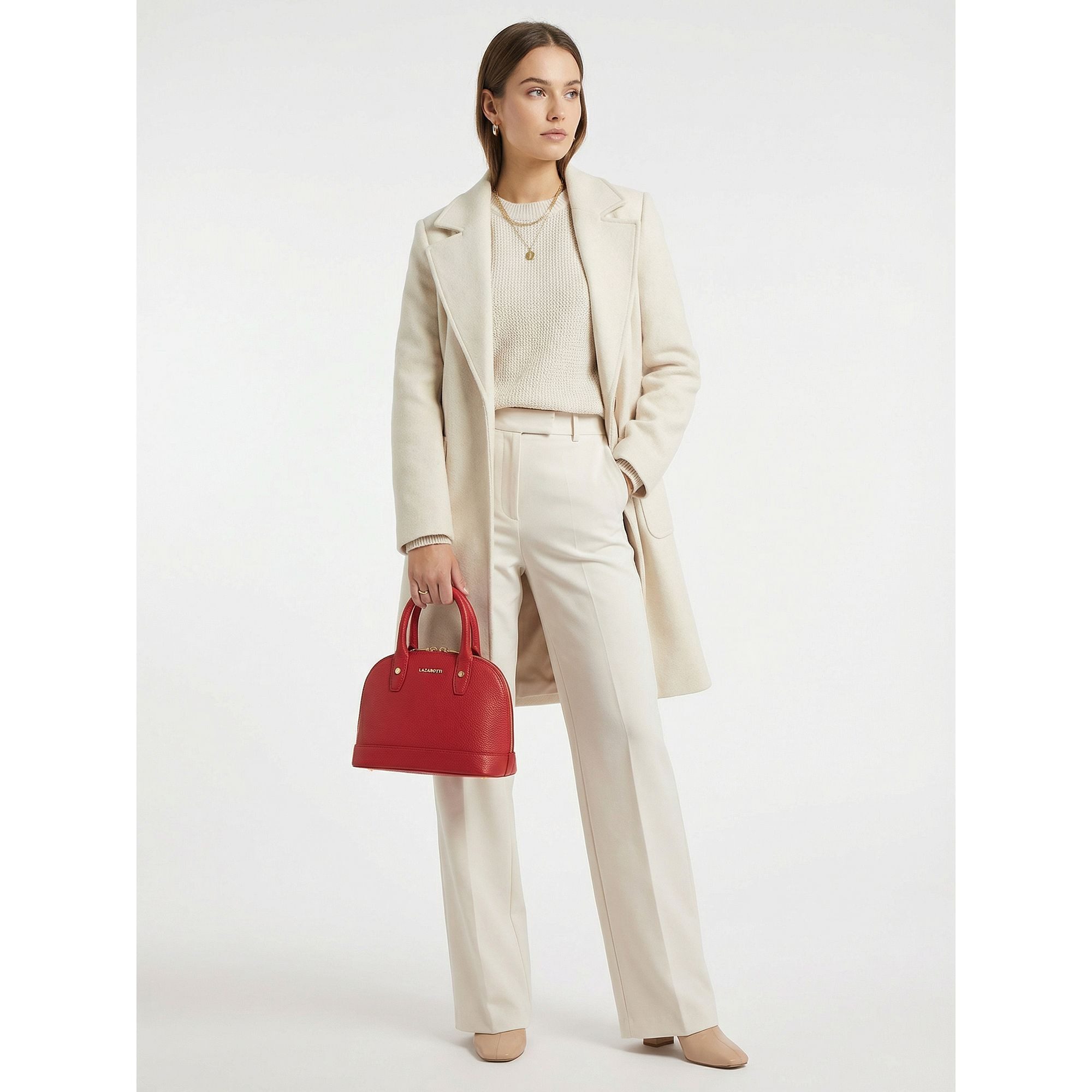 Lazarotti Henkeltasche Bologna Leather, Leder