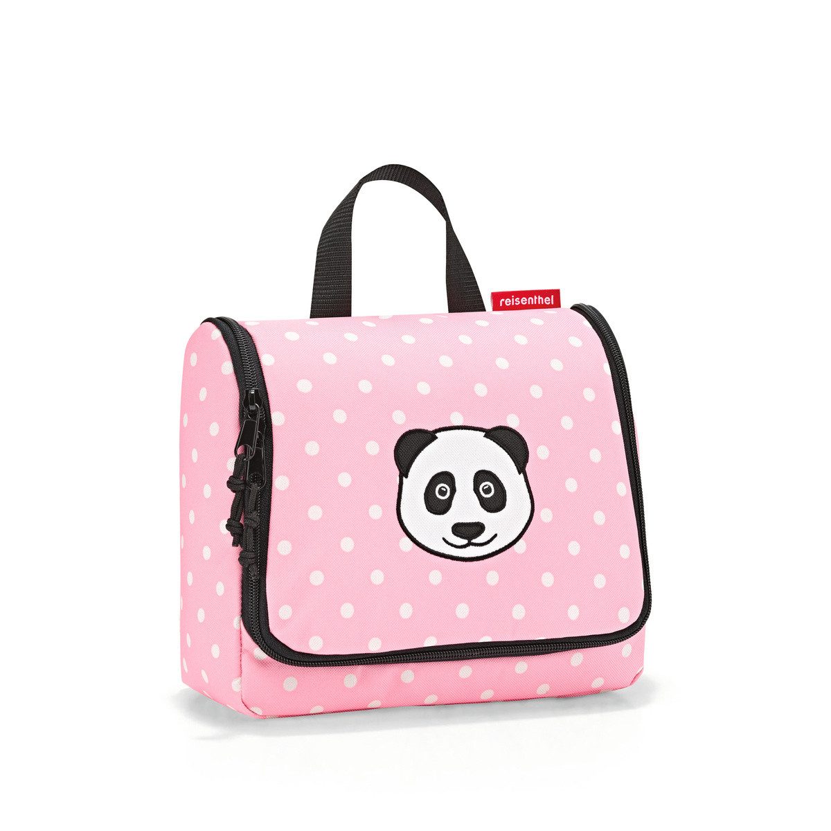 REISENTHEL® Kulturbeutel toiletbag kids panda dots pink, toiletbag kids