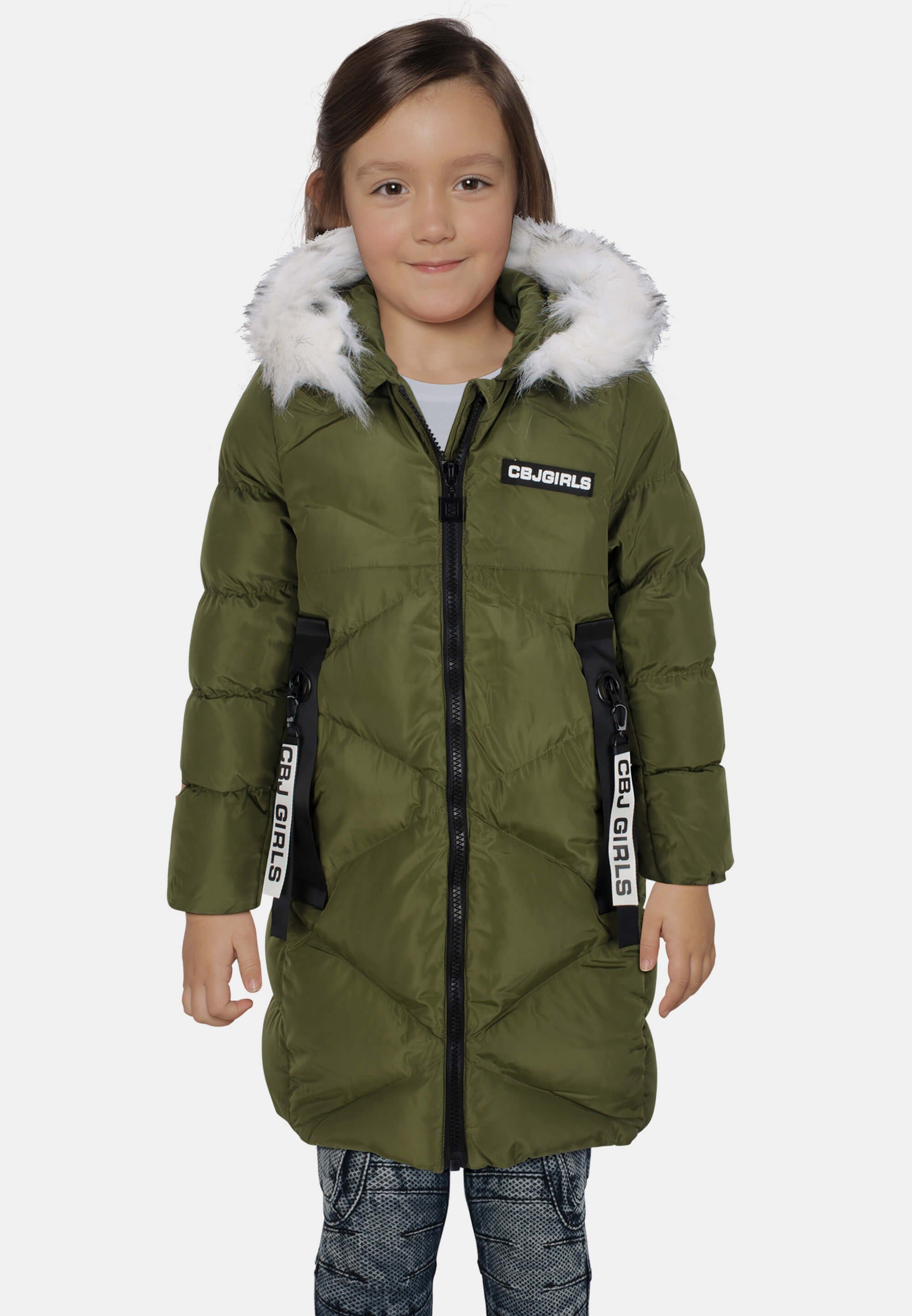 Cipo & Baxx Parka mit Fellkapuze