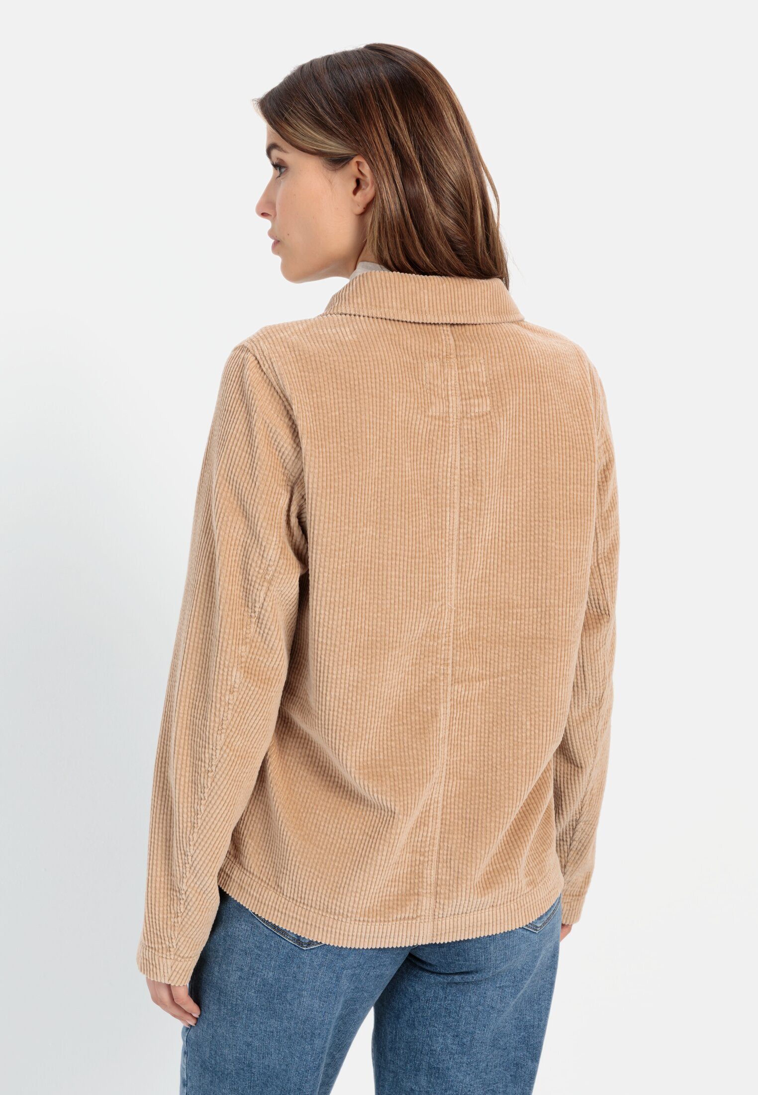 camel active Cordjacke aus reiner Baumwolle günstig online kaufen