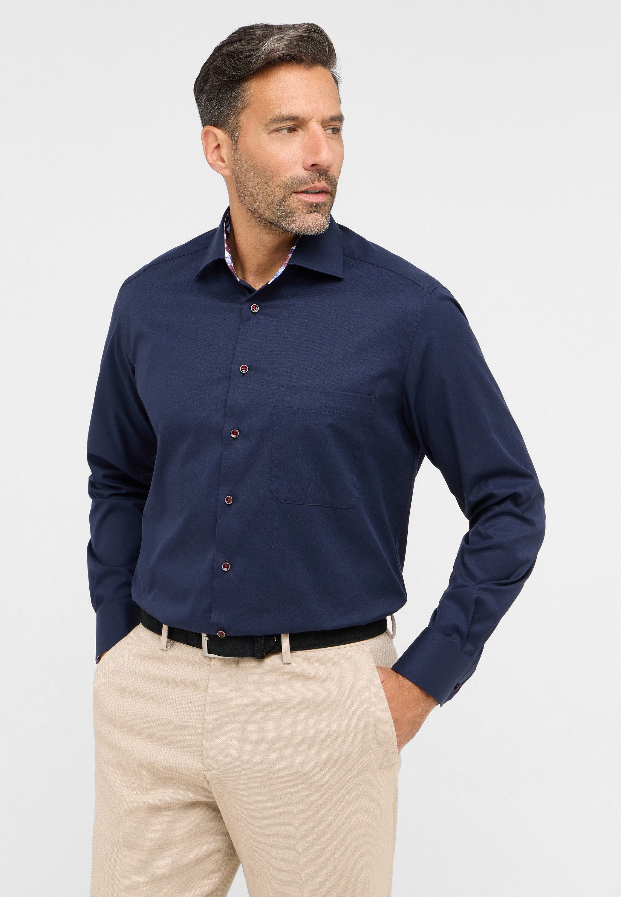 Eterna Langarmhemd COMFORT FIT NON IRON günstig online kaufen