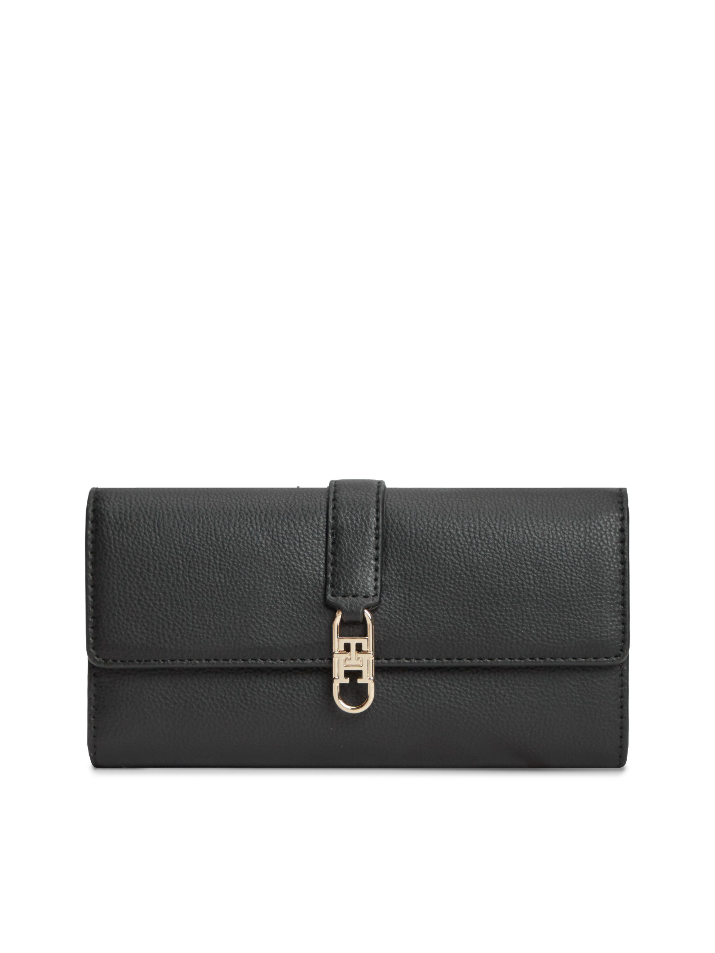Tommy Hilfiger Geldbörse TH LIBRE LARGE FLAP WALLET, Damen Portemonnaie, Geldbeutel in elganter Optik