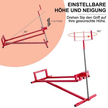 COSTWAY Rasentraktor Hebevorrichtung 400kg, stufenlos verstellbar