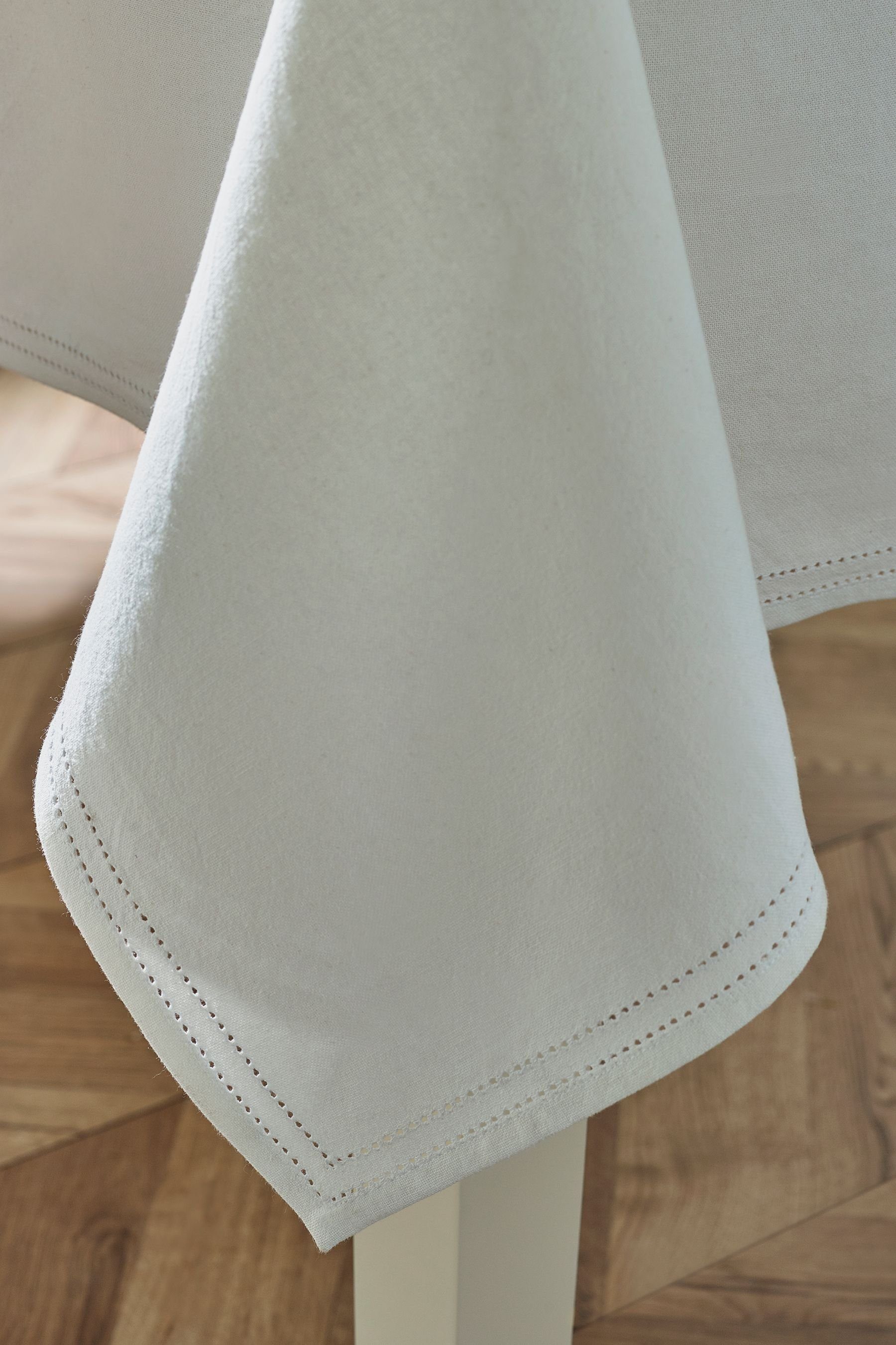 Next Tischdecke Baumwolltischdecke mit Bordüre (1-tlg) günstig online kaufen