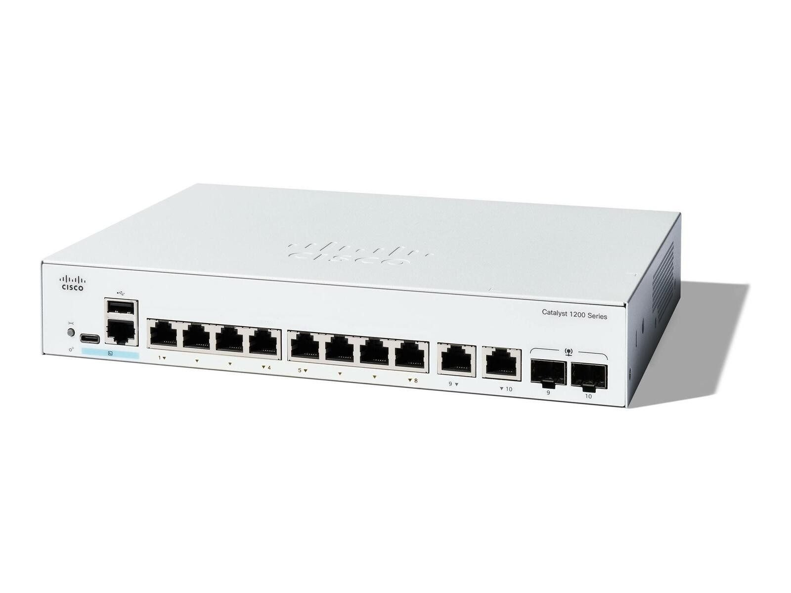 C1200-8T-E-2G Netzwerk-Switch