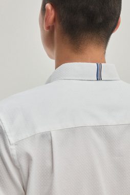 Next Langarmhemd Anzughemd mit Zierdetail (1-tlg)