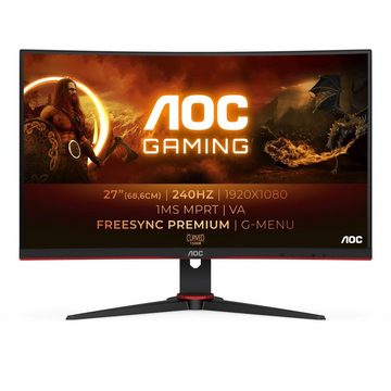 Hyrican Rockstar SET02449 Gaming-PC-Komplettsystem (27", Intel® Core i7 13700F, RTX 4060, 16 GB RAM, 1000 GB SSD, DDR5, Windows 11, inklusive 27" Curved Monitor AOC C27G2ZE/BK)