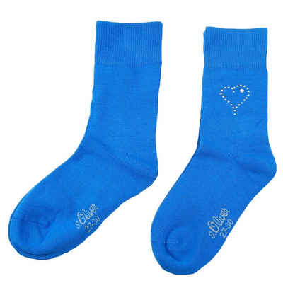 s.Oliver Langsocken S20127 (Set, 2-Paar, 2 Paar) Kinder Mädchen Socken, mit Baumwolle, Kindersocken