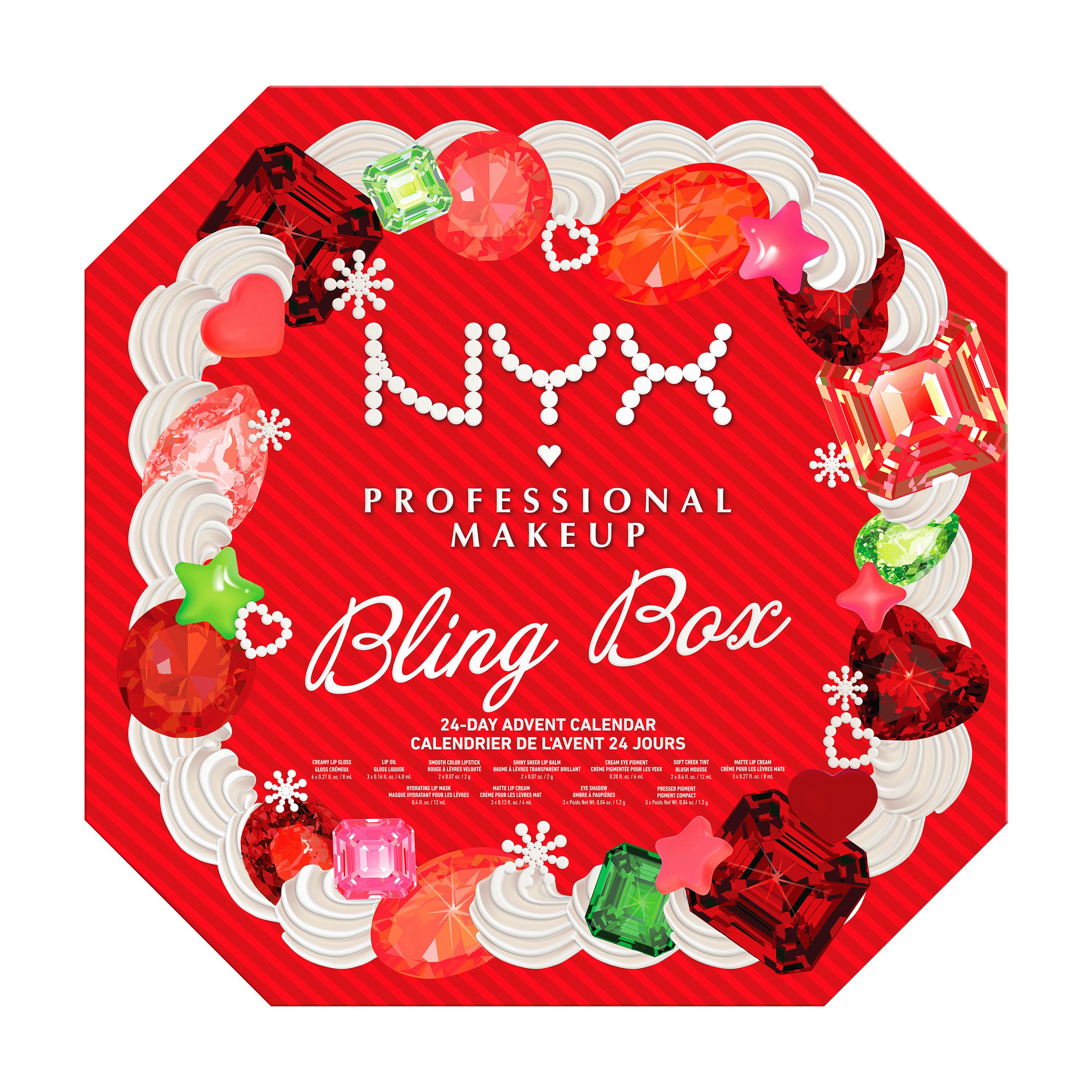 NYX PROFESSIONAL MAKEUP Kosmetik-Adventskalender NYX Professional Makeup Bling Box Adventskalender