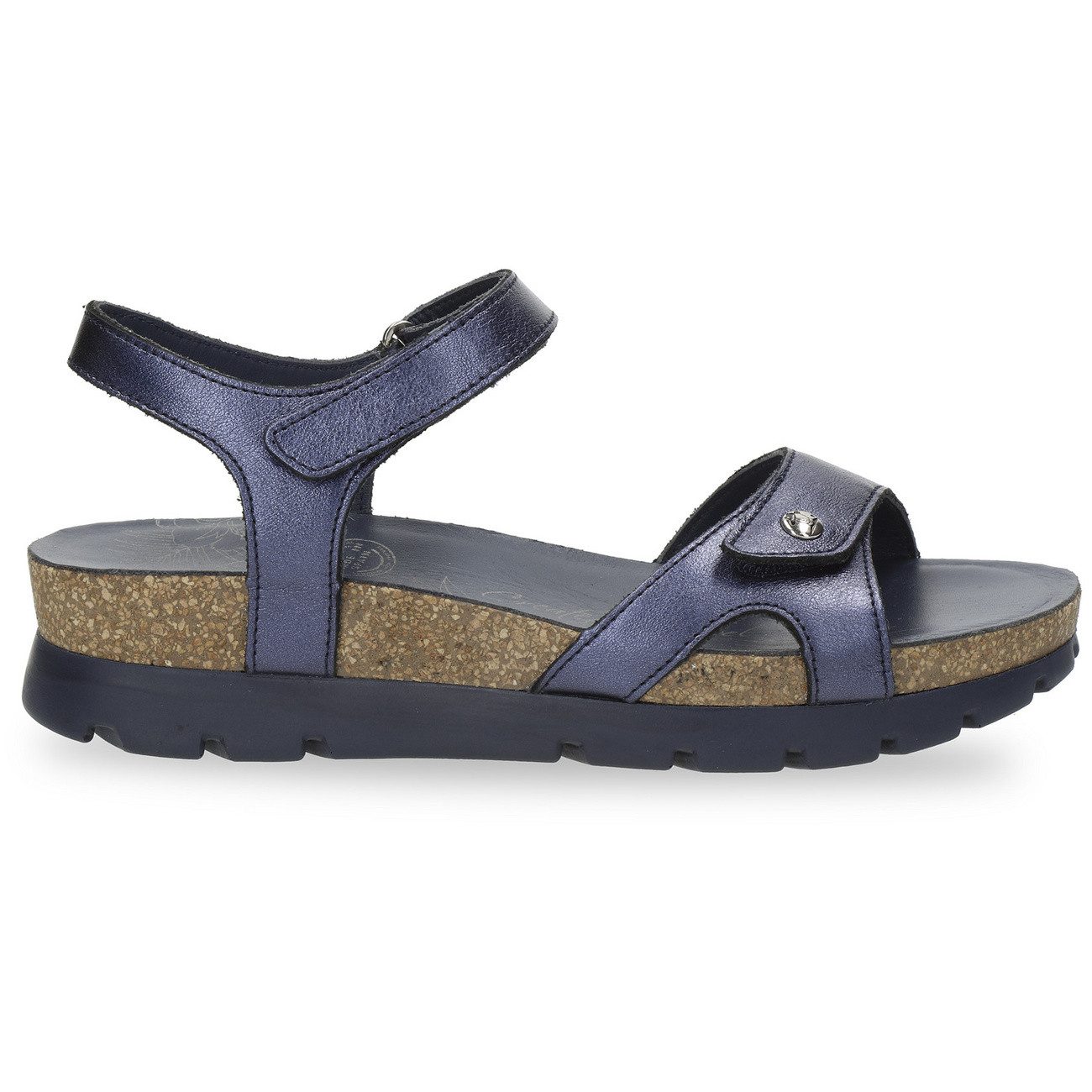 Napa Marino/Navy Keilsandalette