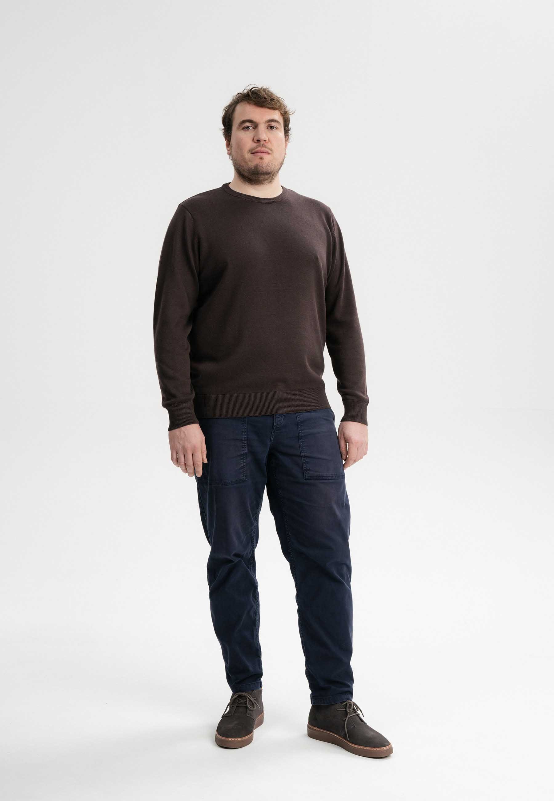 MELA Strickpullover Feinstrick Pullover Style HIMAL clean