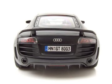 Maisto® Modellauto Audi R8 GT matt schwarz Modellauto 1:18 Maisto, Maßstab 1:18