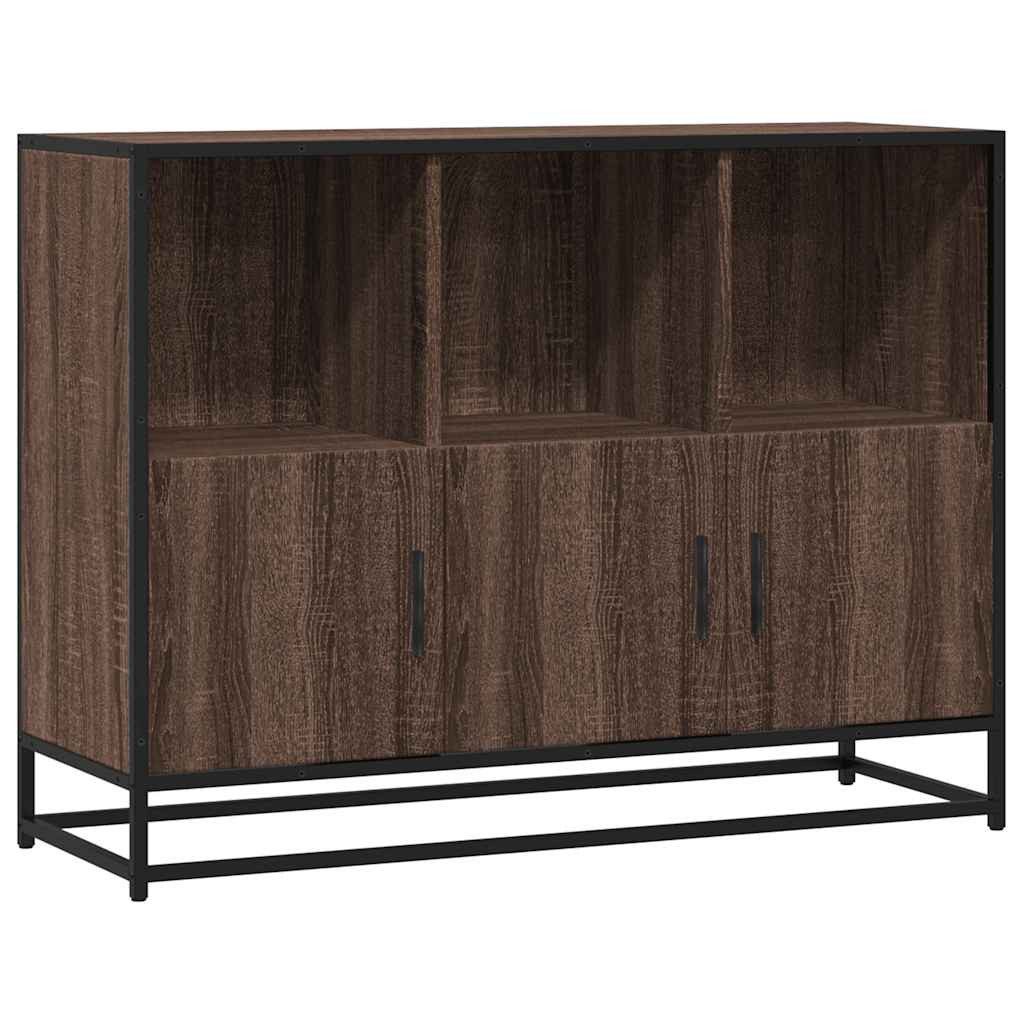 vidaXL Sideboard Sideboard Braun Eichen-Optik 100x35x76 günstig online kaufen
