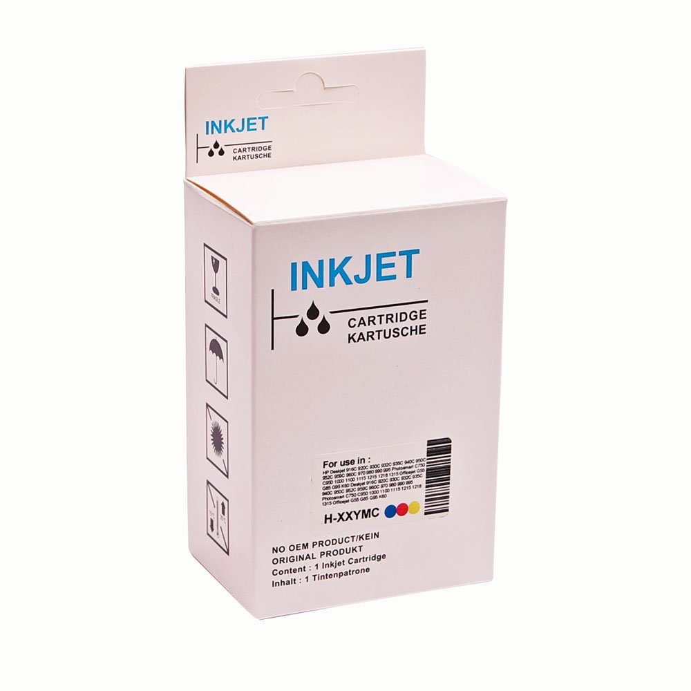 ABC Tintenpatrone (Kompatible Druckerpatrone für HP 304XL Farbig Deskjet 2620 2621, 32 3733 3735 3750 3760 3762 3764 Ink Advantage 3700mfp Envy 5010 All-i)
