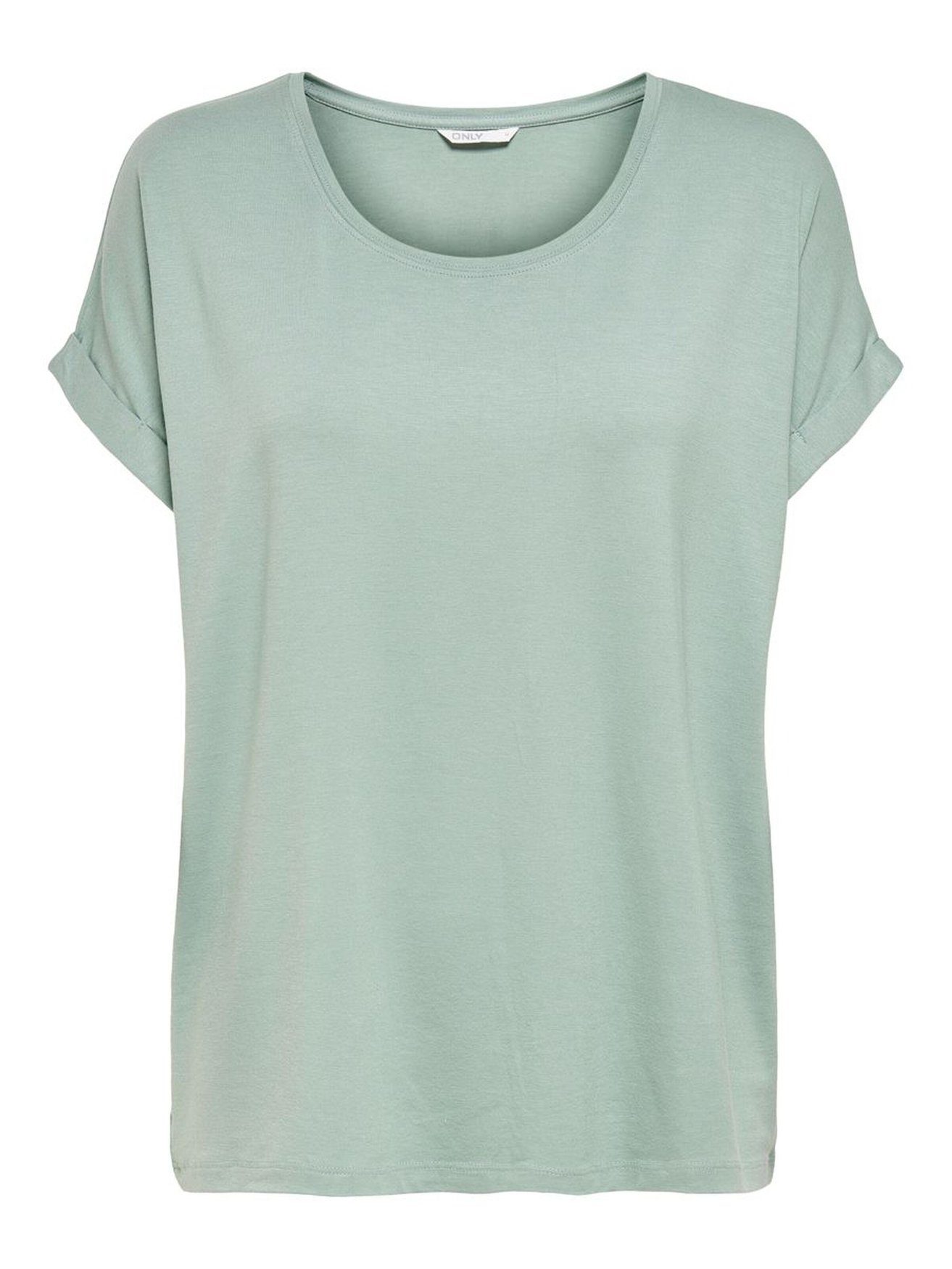 ONLY T-Shirt "ONLMOSTER – Kurzarmshirt mit Aufschlag und klassischem Look", günstig online kaufen