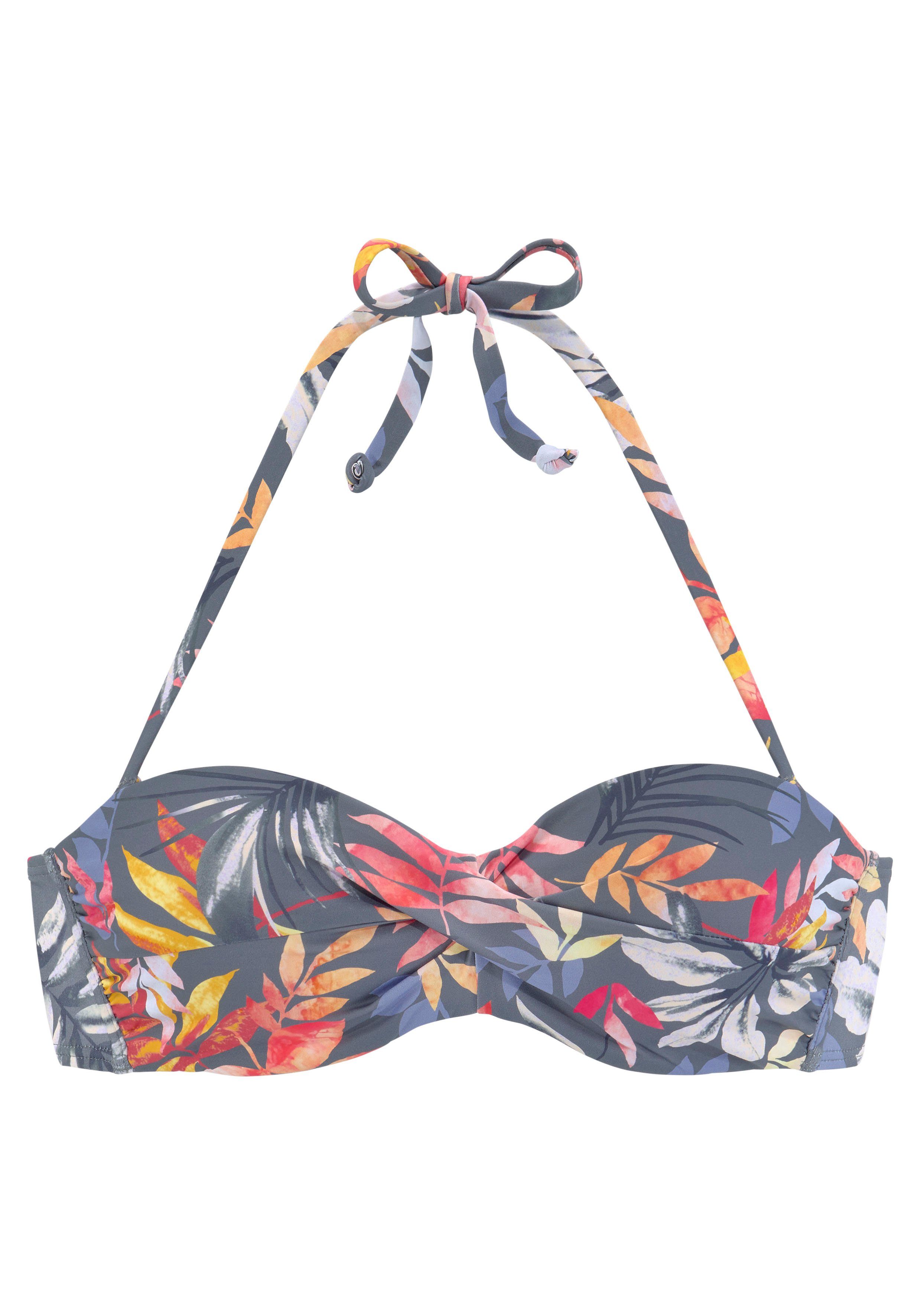 Vivance Bügel-Bandeau-Bikini-Top Leilani, in getwisteter Optik günstig online kaufen