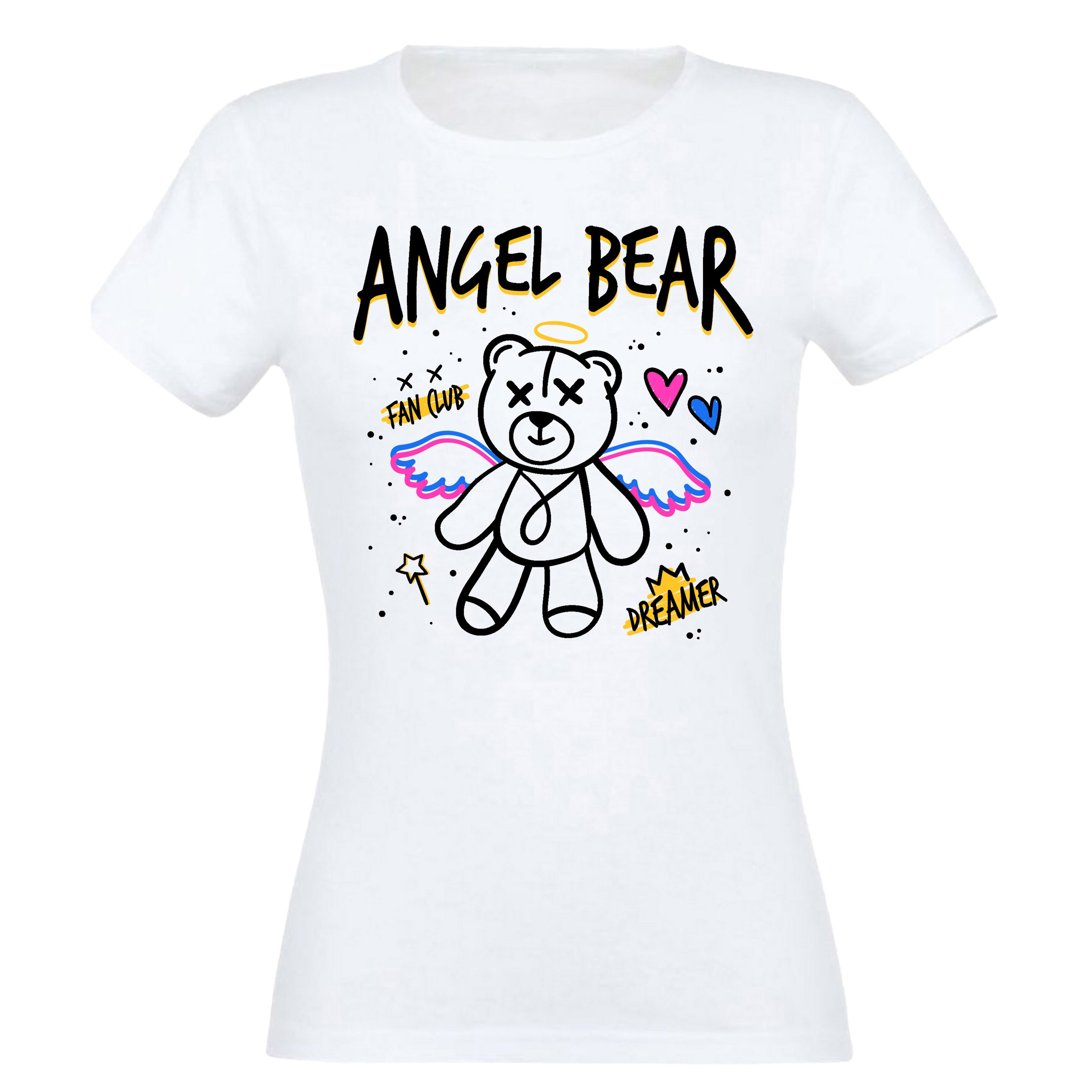 Banco T-Shirt Damen Sommershirt mit verschiedenen Bärendruck Streetwear Run günstig online kaufen