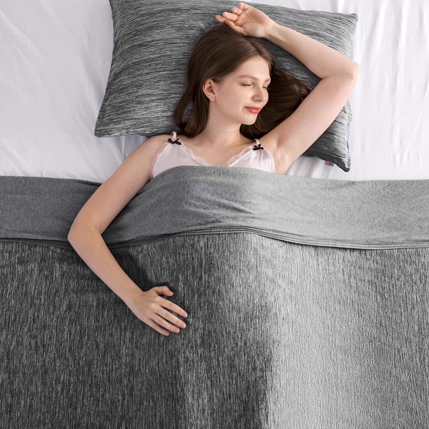 Elegear Sommerbettdecke Kühldecke Selbstkühlend doppelseitig, Sommerdecke 1 günstig online kaufen