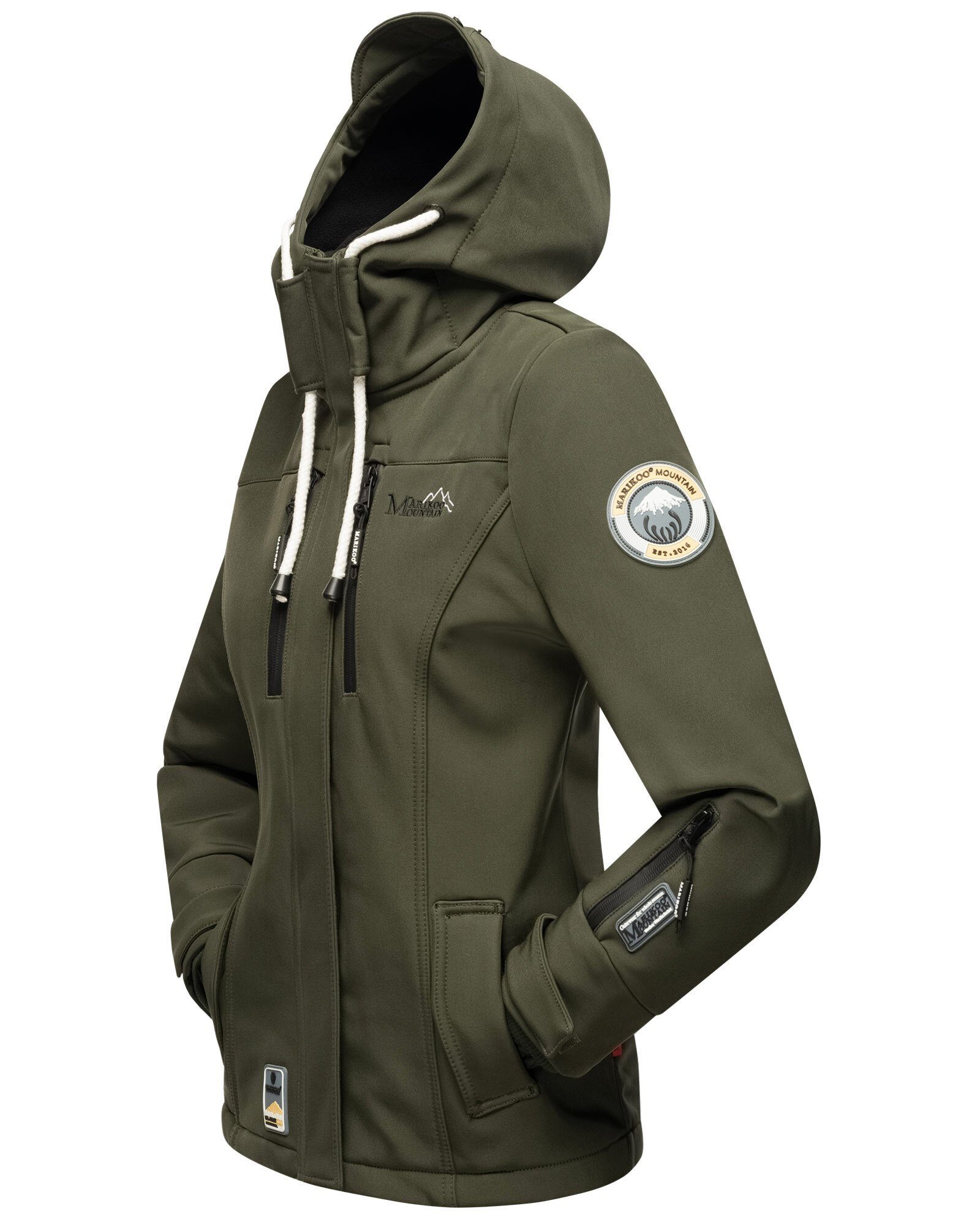 Marikoo Softshelljacke Kleine Zicke sportliche Funktionsjacke – Bild 4 von 5
