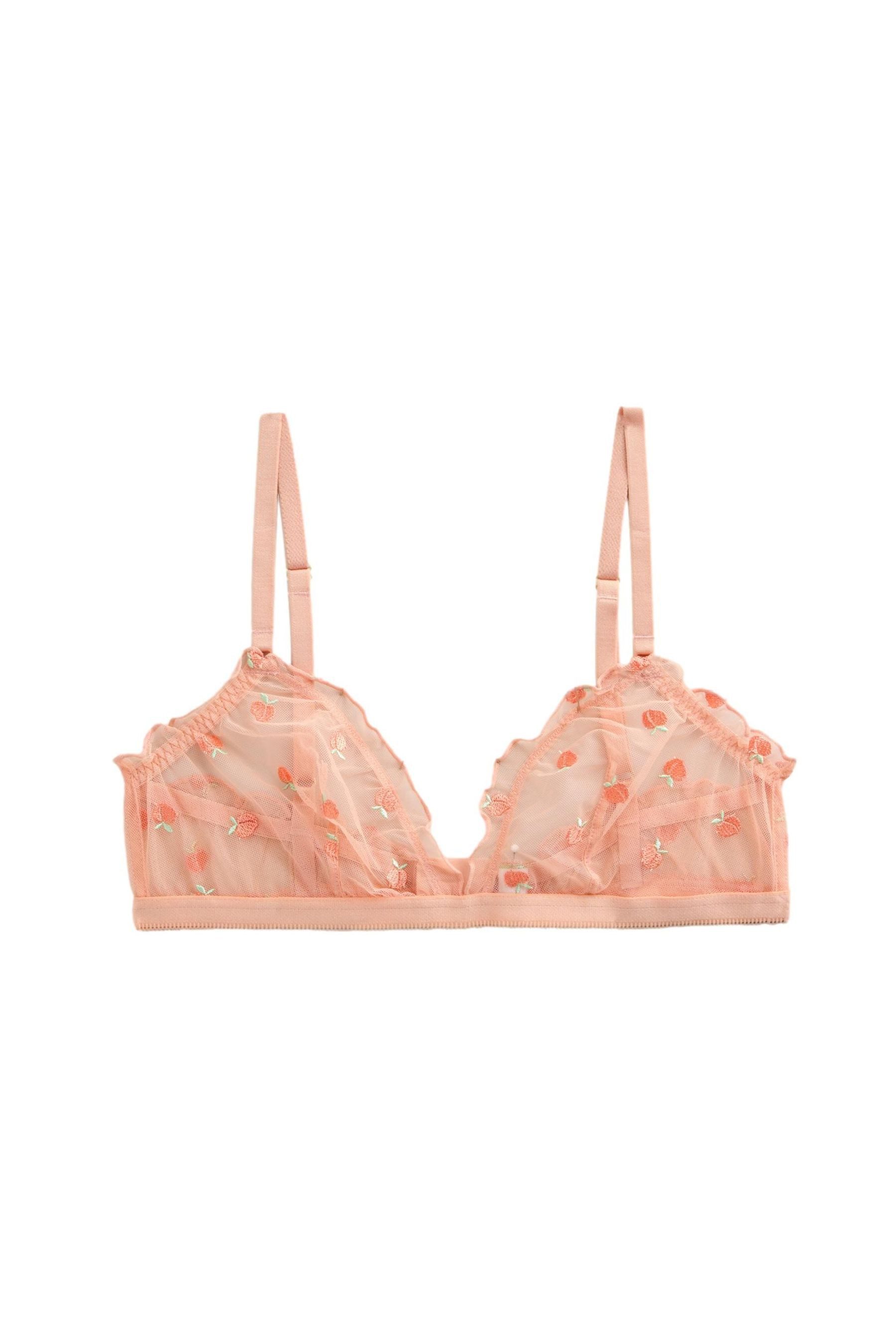 Next Bralette-BH Unwattiertes, besticktes Bralette (1-tlg)