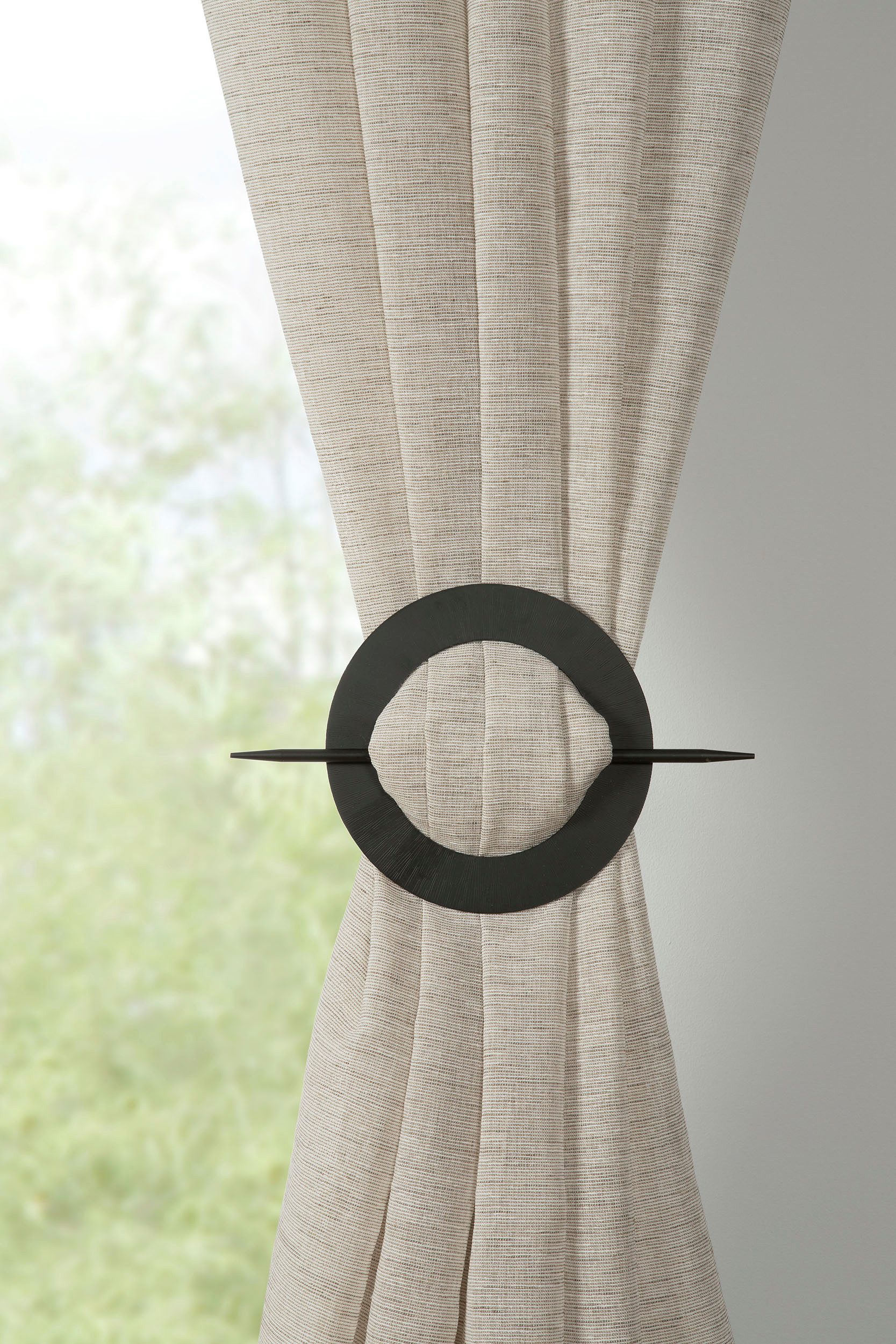 GARDINIA Dekoklammer für Raffhalter Dekospange mit Stab Mars, (1-tlg), zum günstig online kaufen