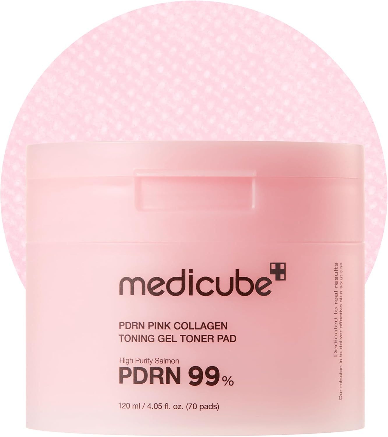 Medicube Toner PDRN Pink Collagen Toning Gel Toner Pad, 70-tlg.