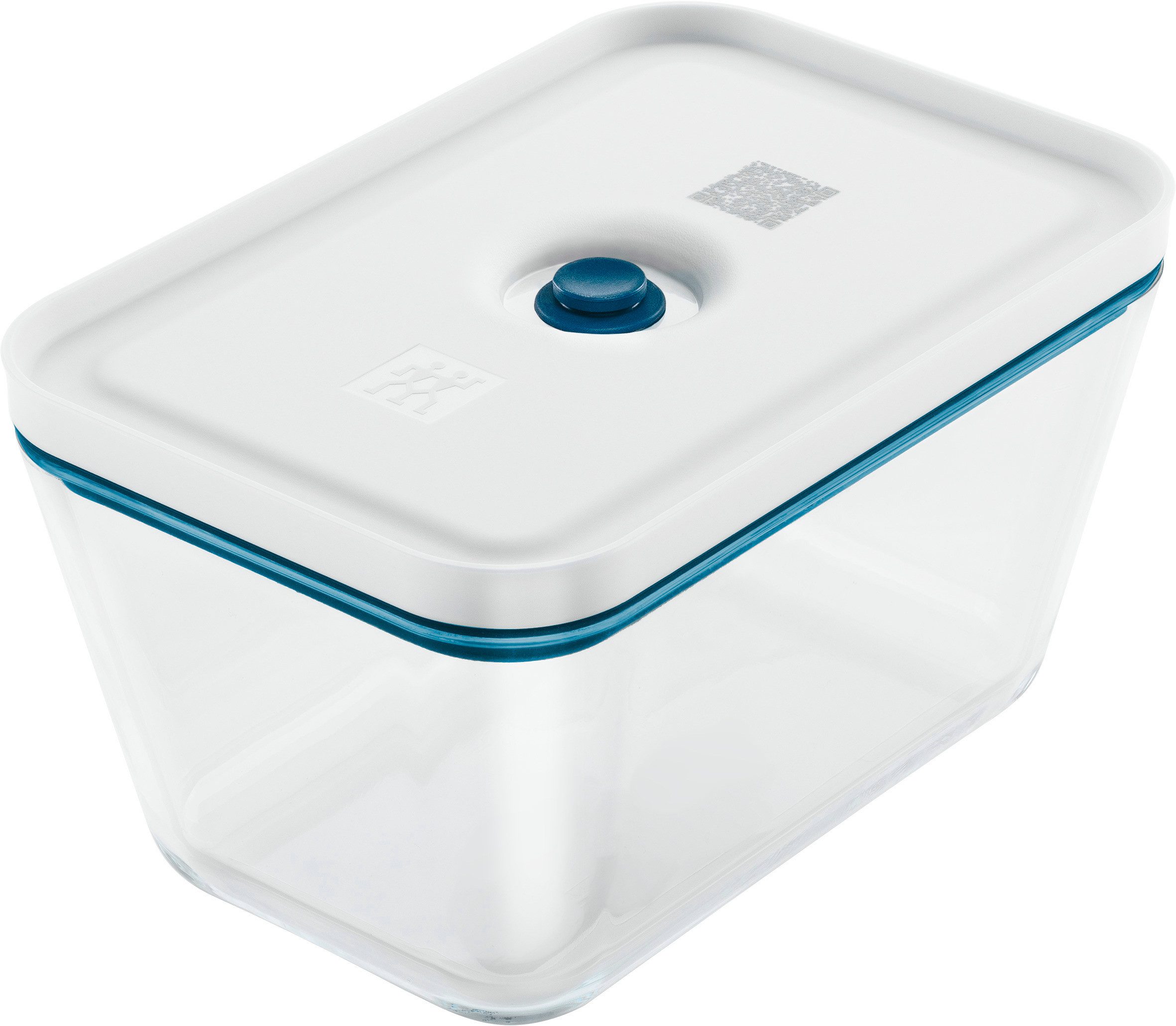 Zwilling Vakuumbehälter Fresh & Save, Borosilikatglas, (Set, 3-tlg), Aufbewahrungsbox, Borosilikatglas, platzsparend ineinander stapelbar