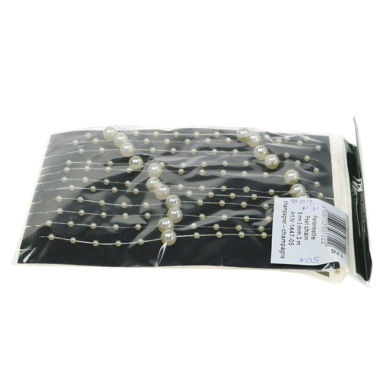 H&R The wire man Bastelperlen Elegante Perlenkette für Hochzeitsdeko und kreative Bastelideen