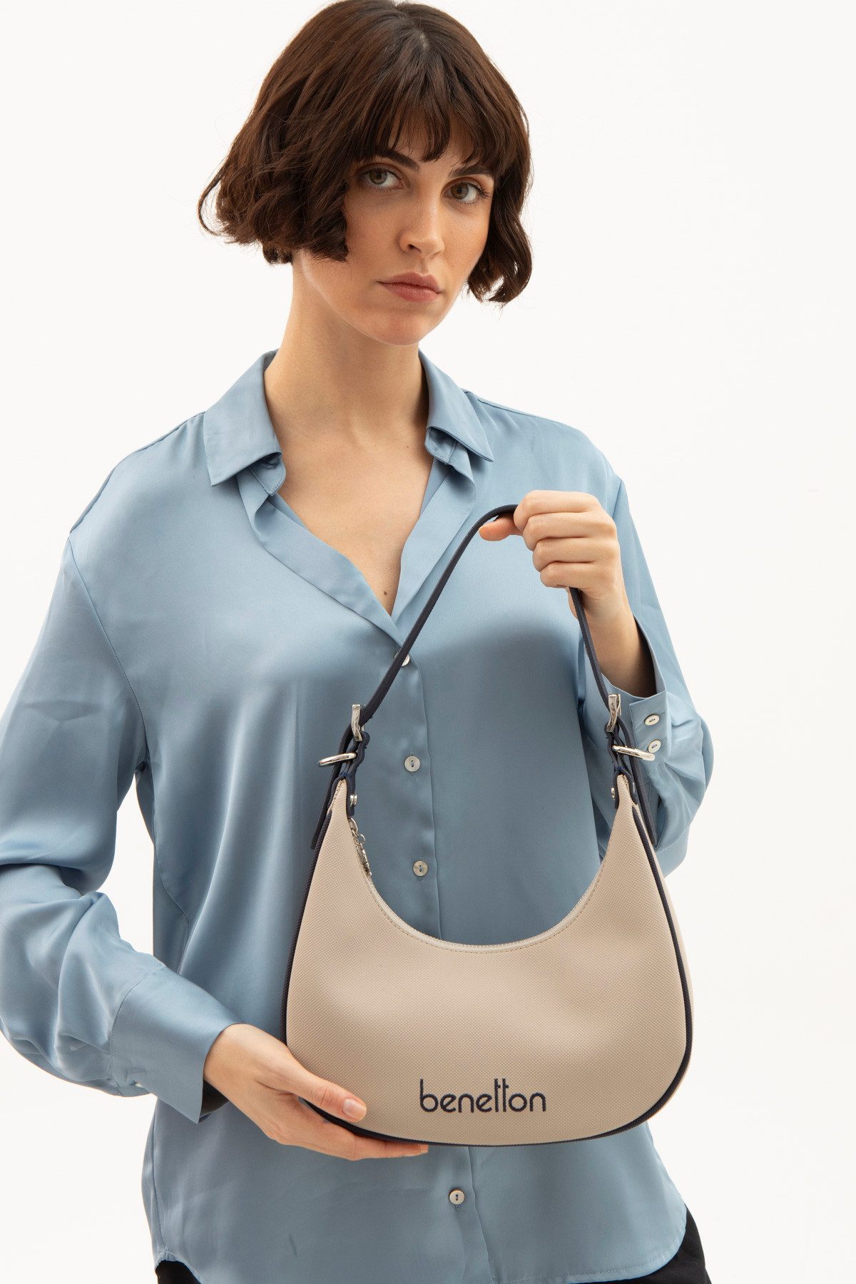 Handtasche 2-in-1 Damen Schultertasche & Umhängetasche – Crossbody Bag – Uni