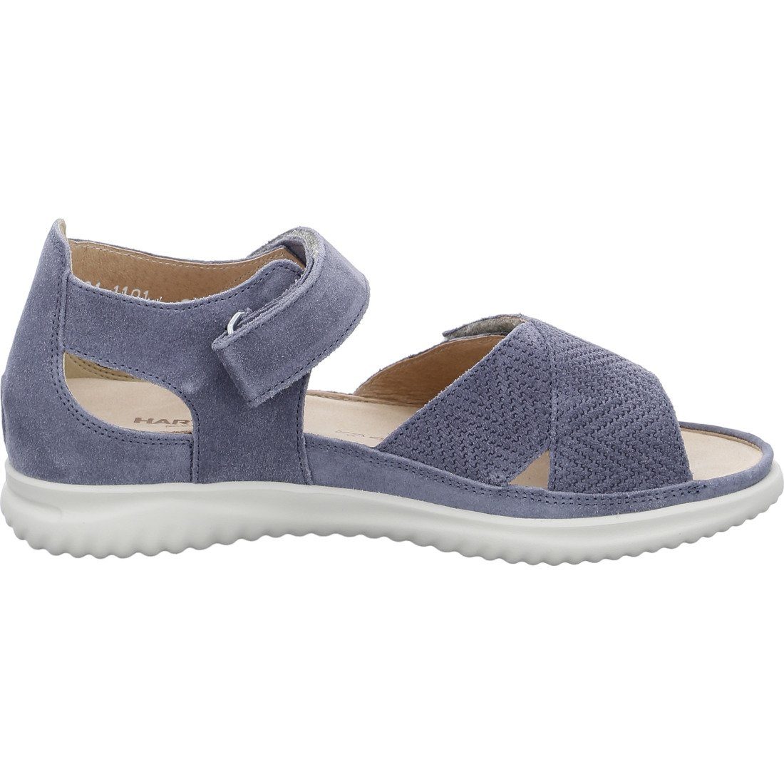 Hartjes Breeze Velours blau 048735 Hartjes Sandalette Schuhe, Sandalette -