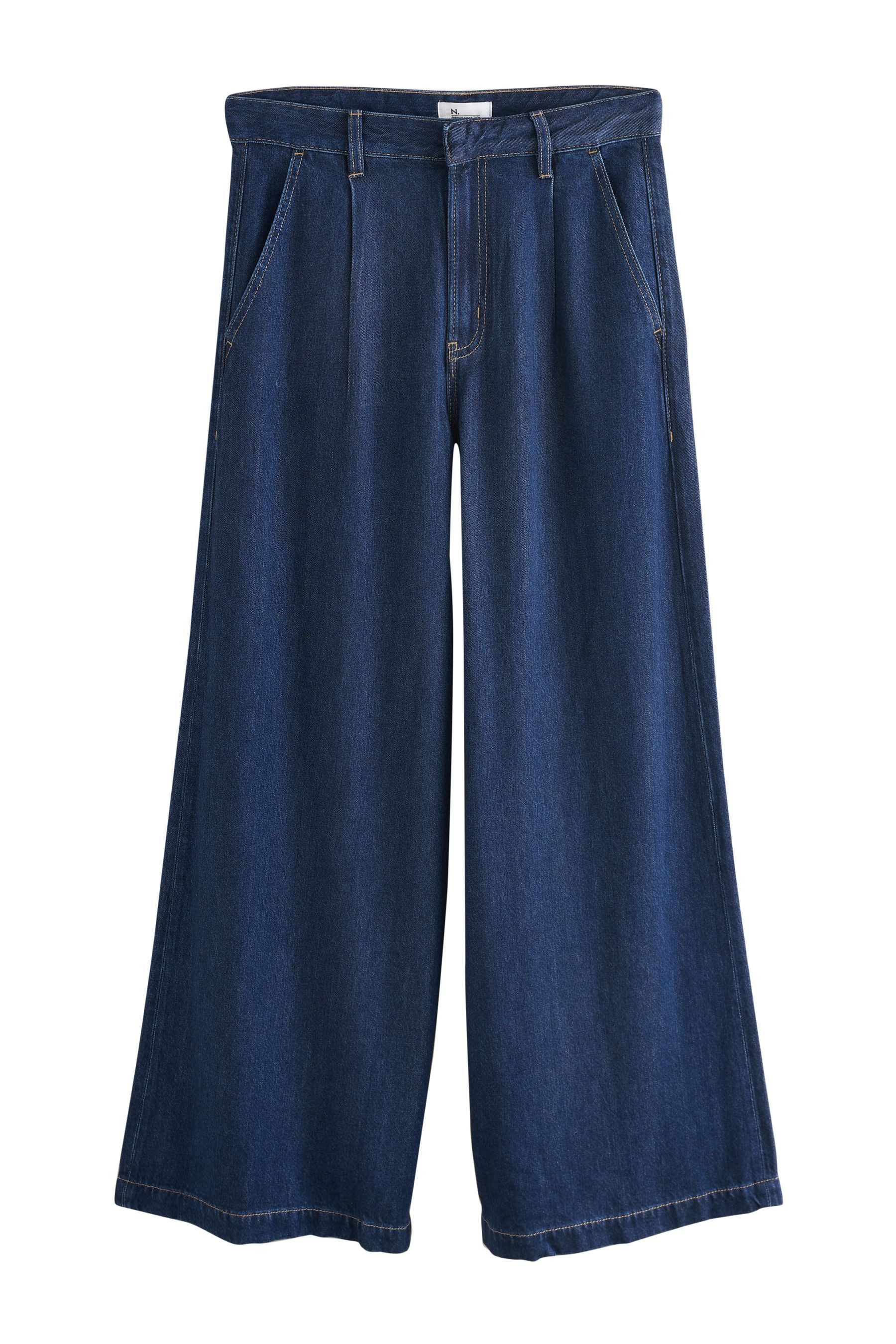 Next Weite Jeans N. Premium Palazzo-Jeans mit weitem Bein (1-tlg) günstig online kaufen