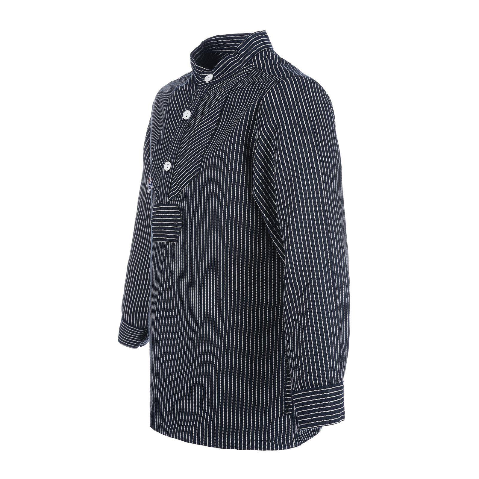 modAS Langarmhemd 8209 Kinder Fischerhemd Finkenwerder Basic Line - Seemann-Hemd gestreift