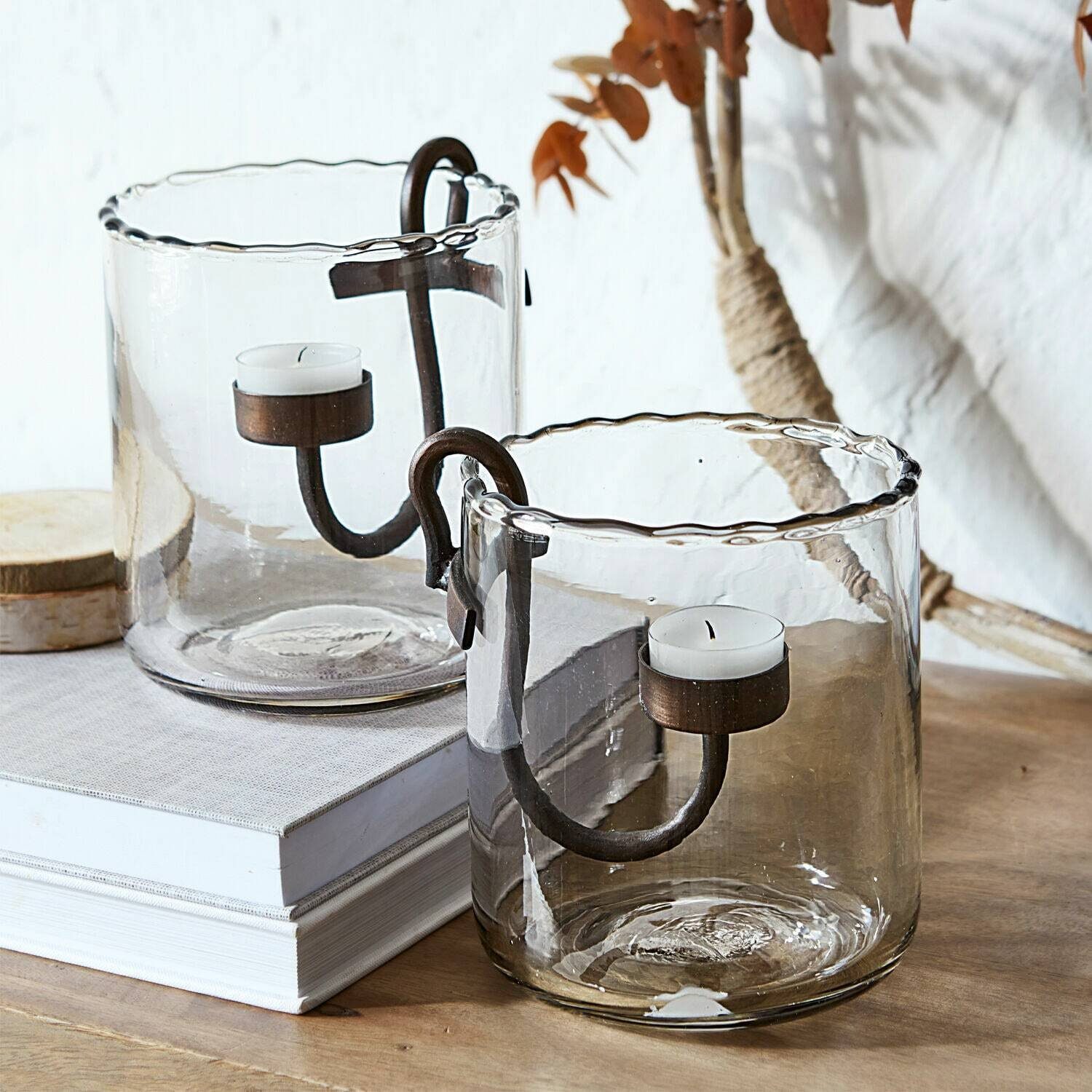 Mirabeau Windlicht Windlicht 2er Set Lynn günstig online kaufen